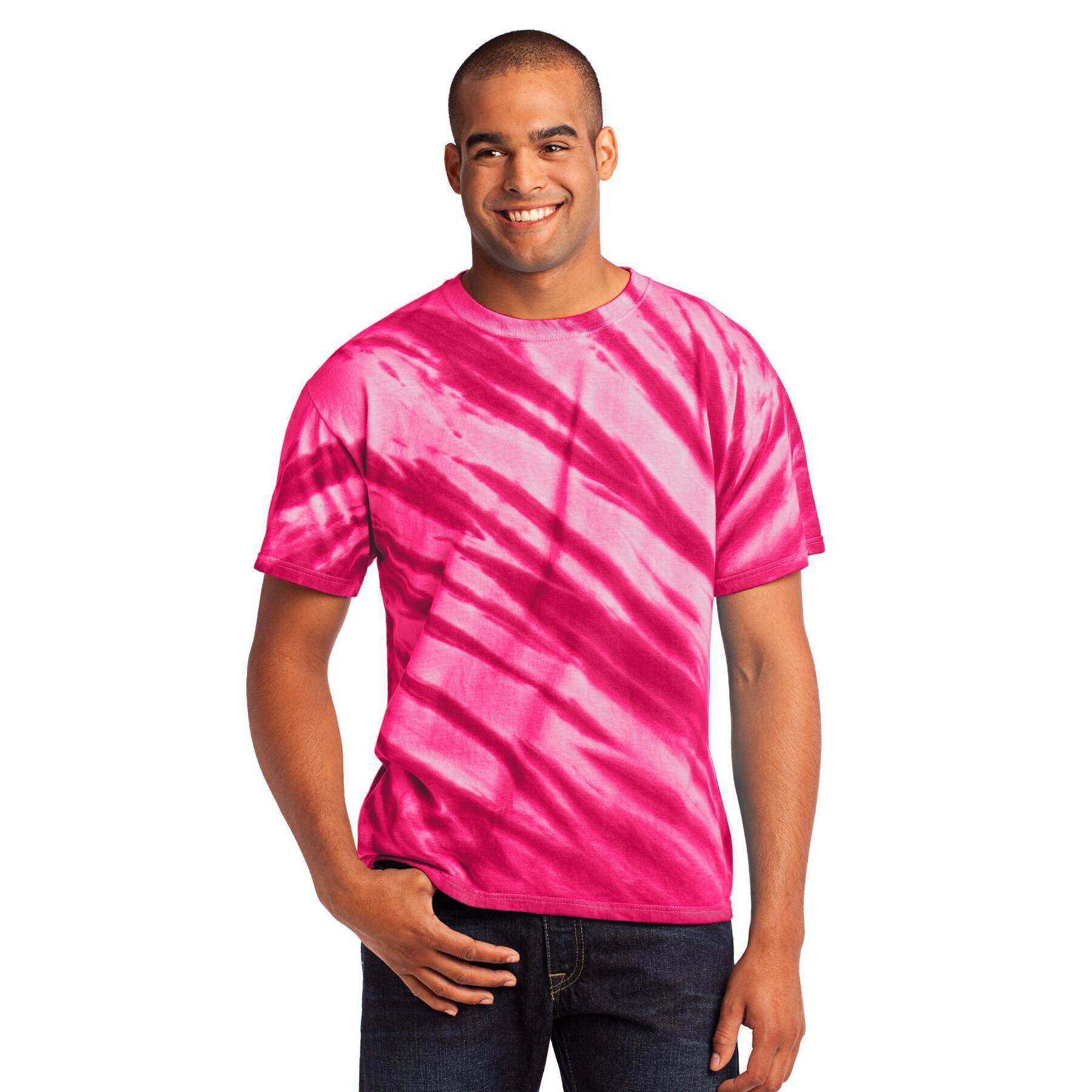 Port &#x26; Company&#xAE; Tiger Stripe Tie-Dye T-Shirt