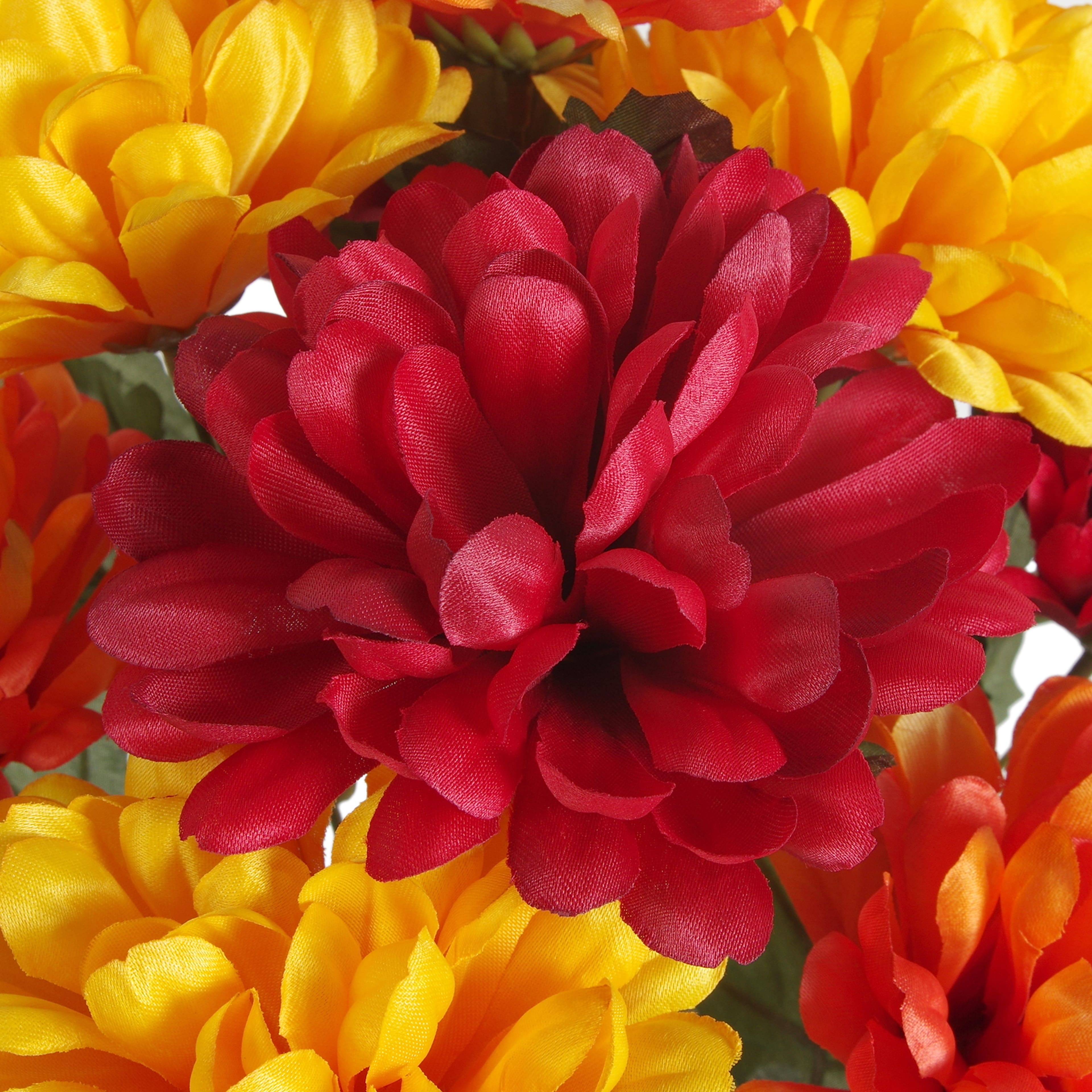 19.5" Basic Mum Mix Bush by Ashland