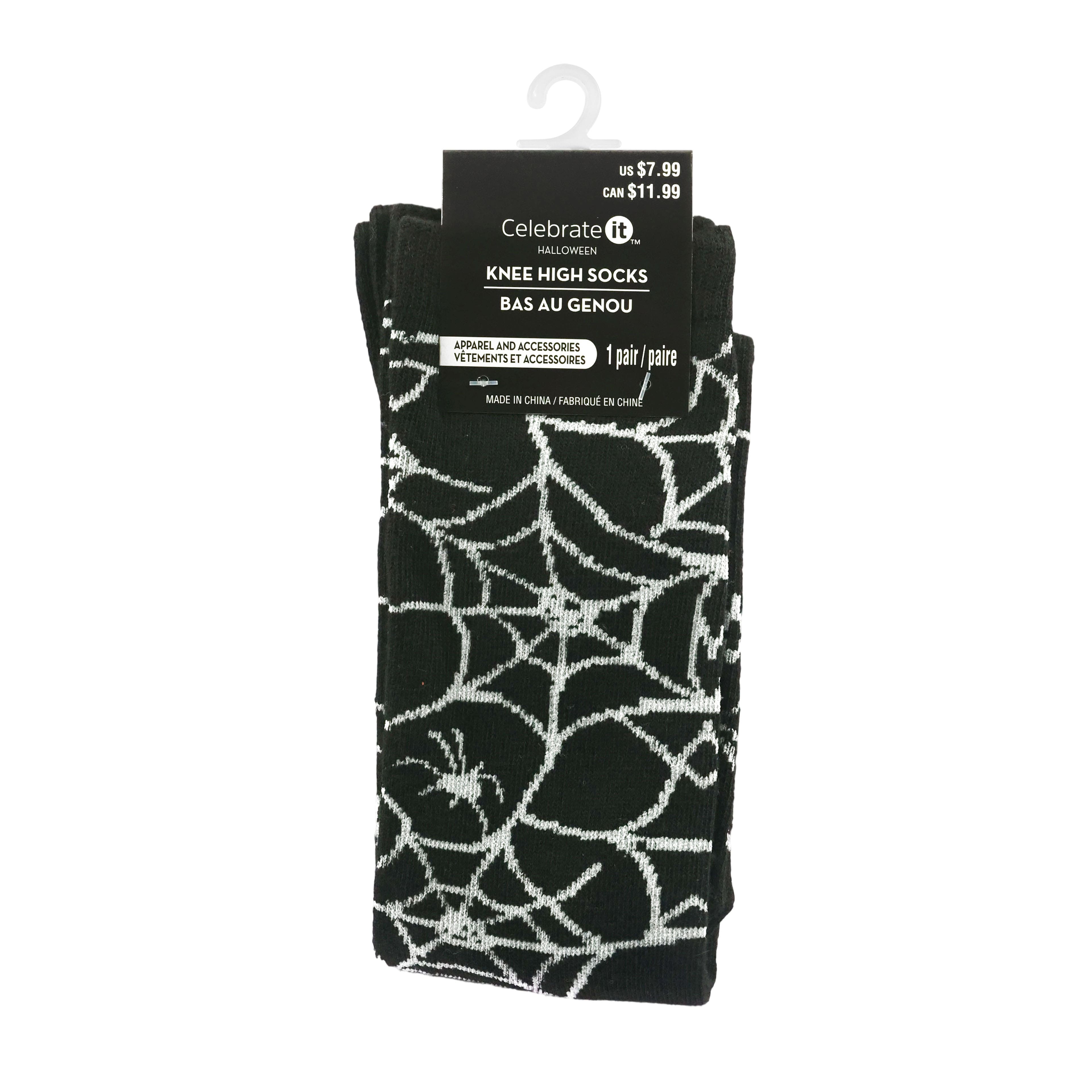 Spiderweb Knee High Socks by Celebrate It&#x2122;