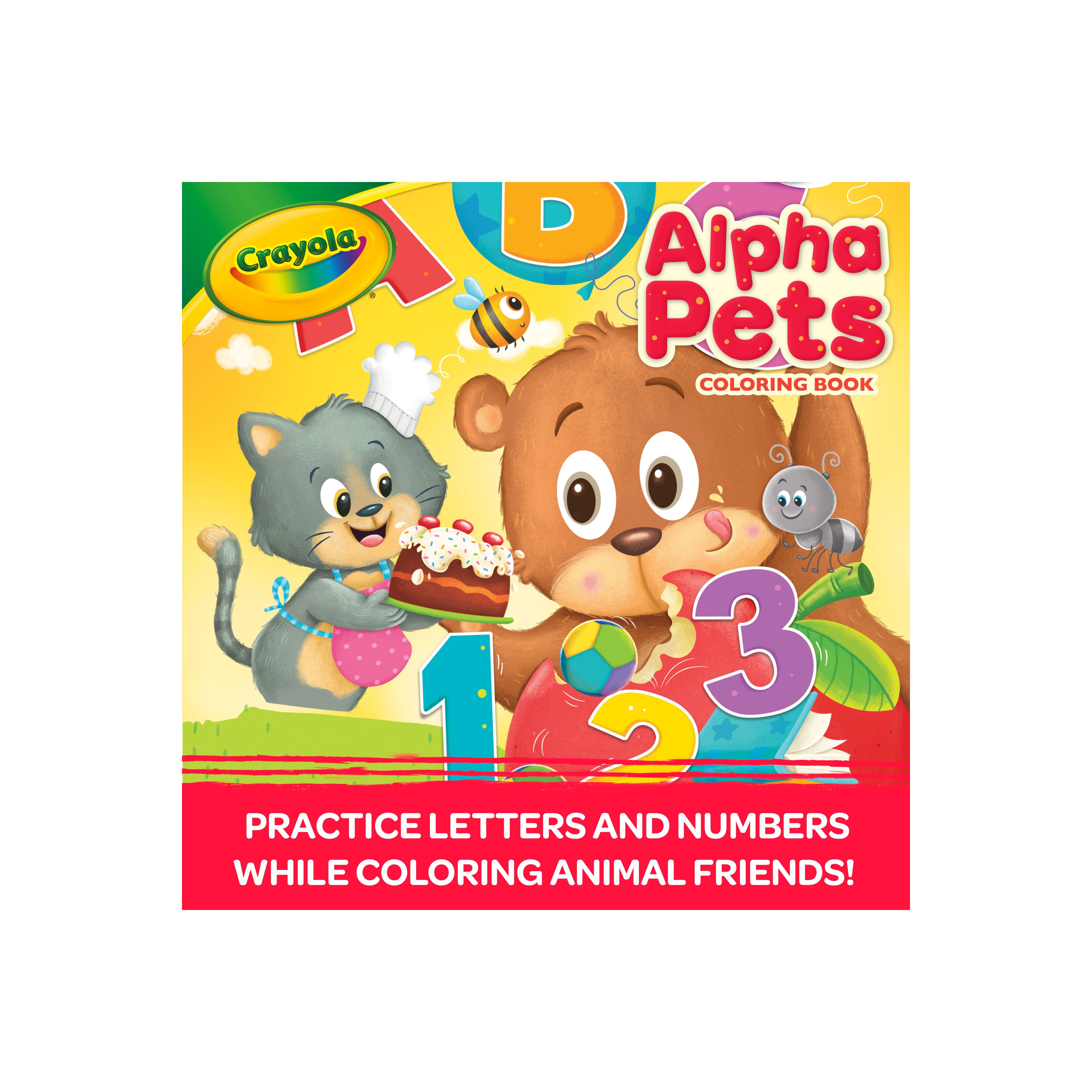 Crayola&#xAE; Alpha Pets Coloring Book