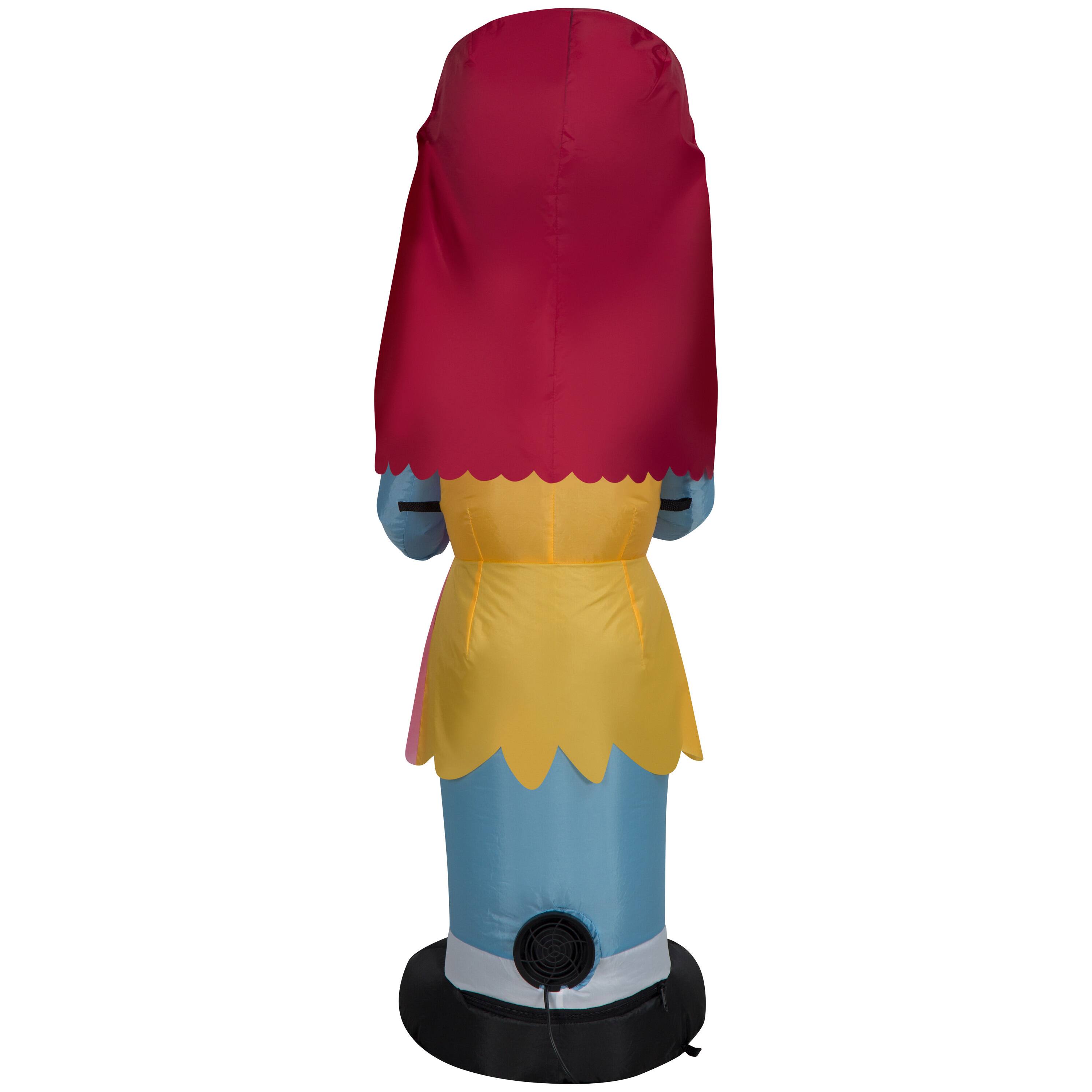 3.5ft. Airblown® Inflatable Christmas Sally with Gift Box