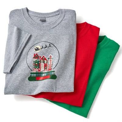 Christmas Snow Globe T-Shirt | Projects | Michaels