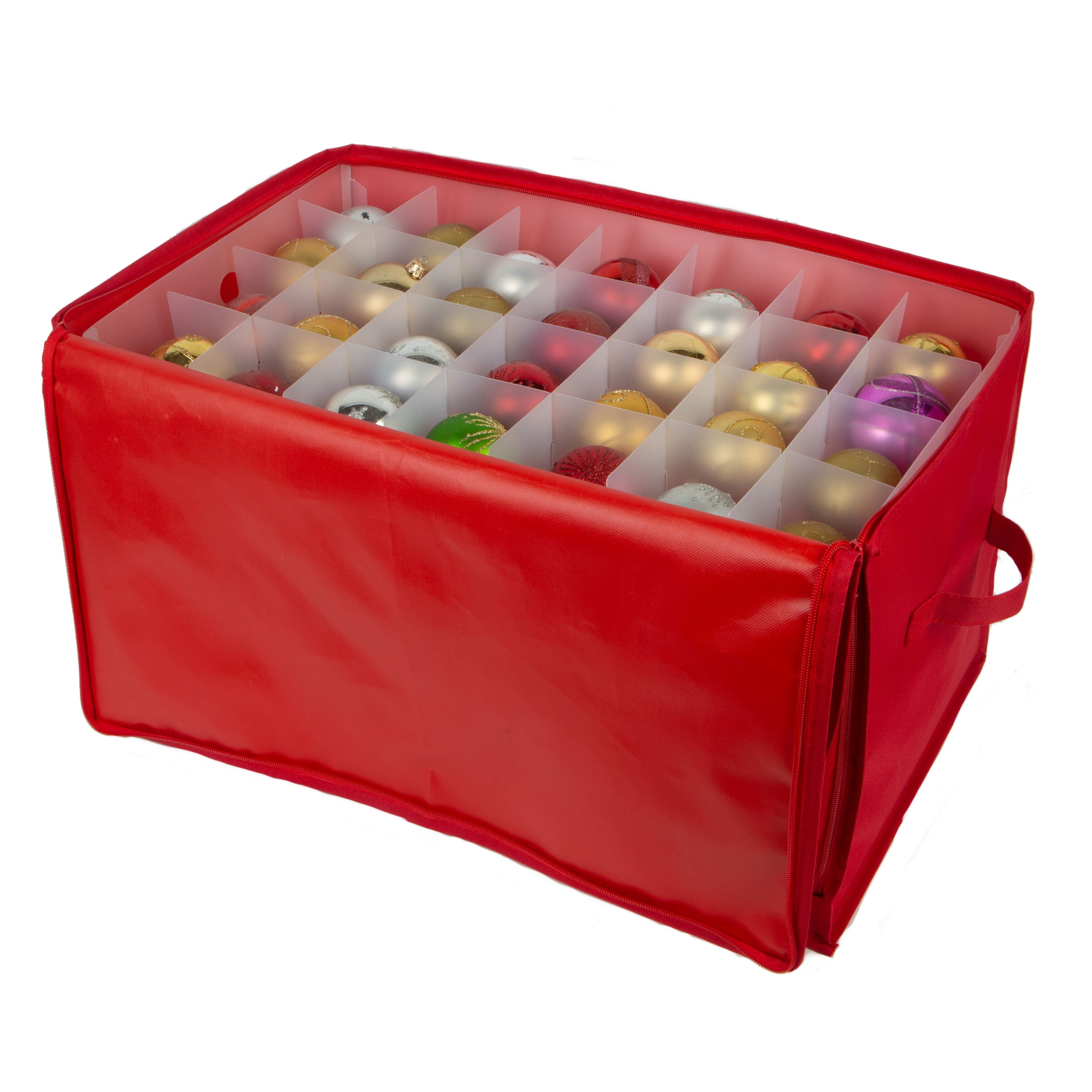 Simplify 112ct. Stackable Christmas Ornament Storage Box