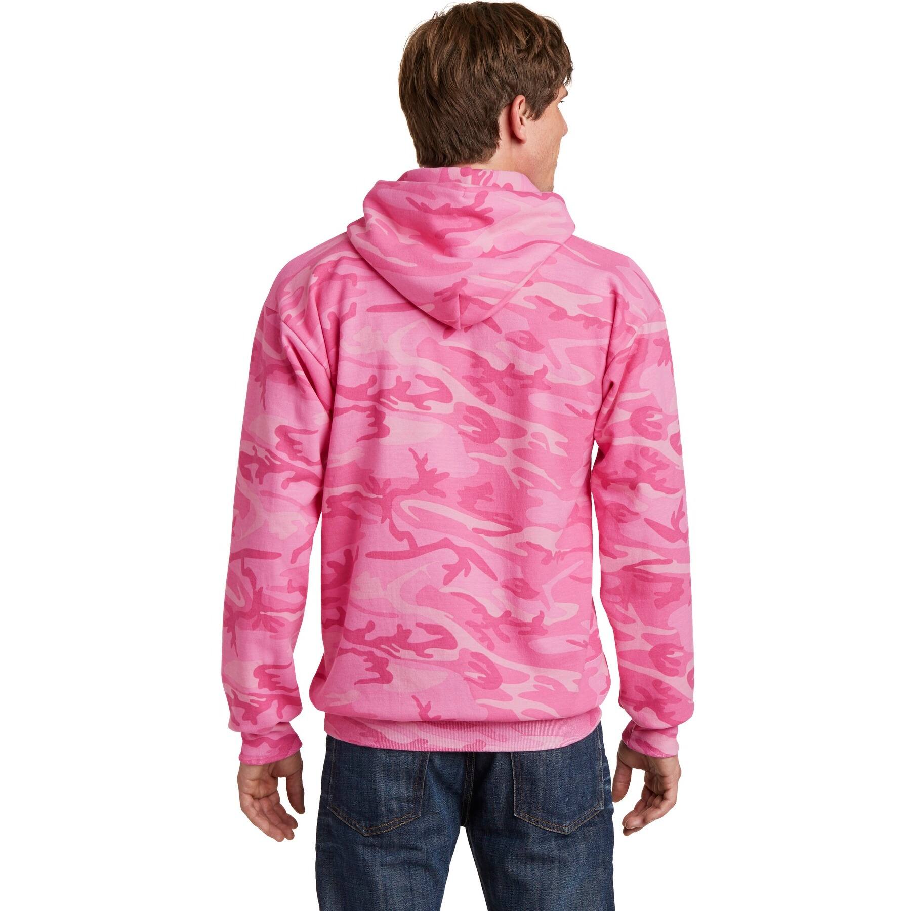 Port & Company® Camo Core Fleece Pullover Hooded Sweatshirt