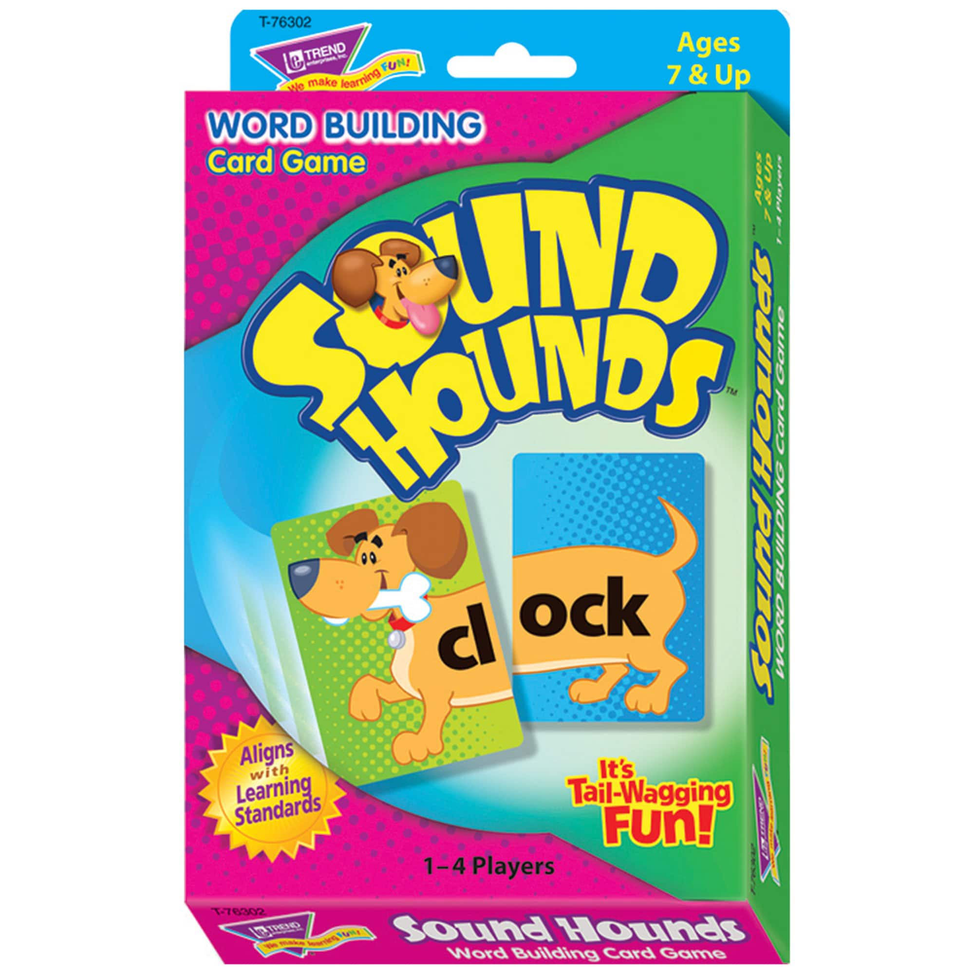 Trend Enterprises® Sound Hounds™ Word Building Card Game