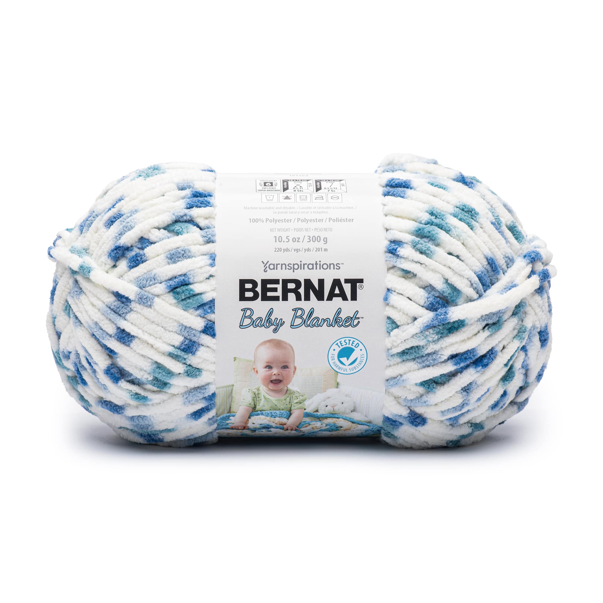 4 Pack Bernat&#xAE; Baby Blanket&#x2122; Yarn 