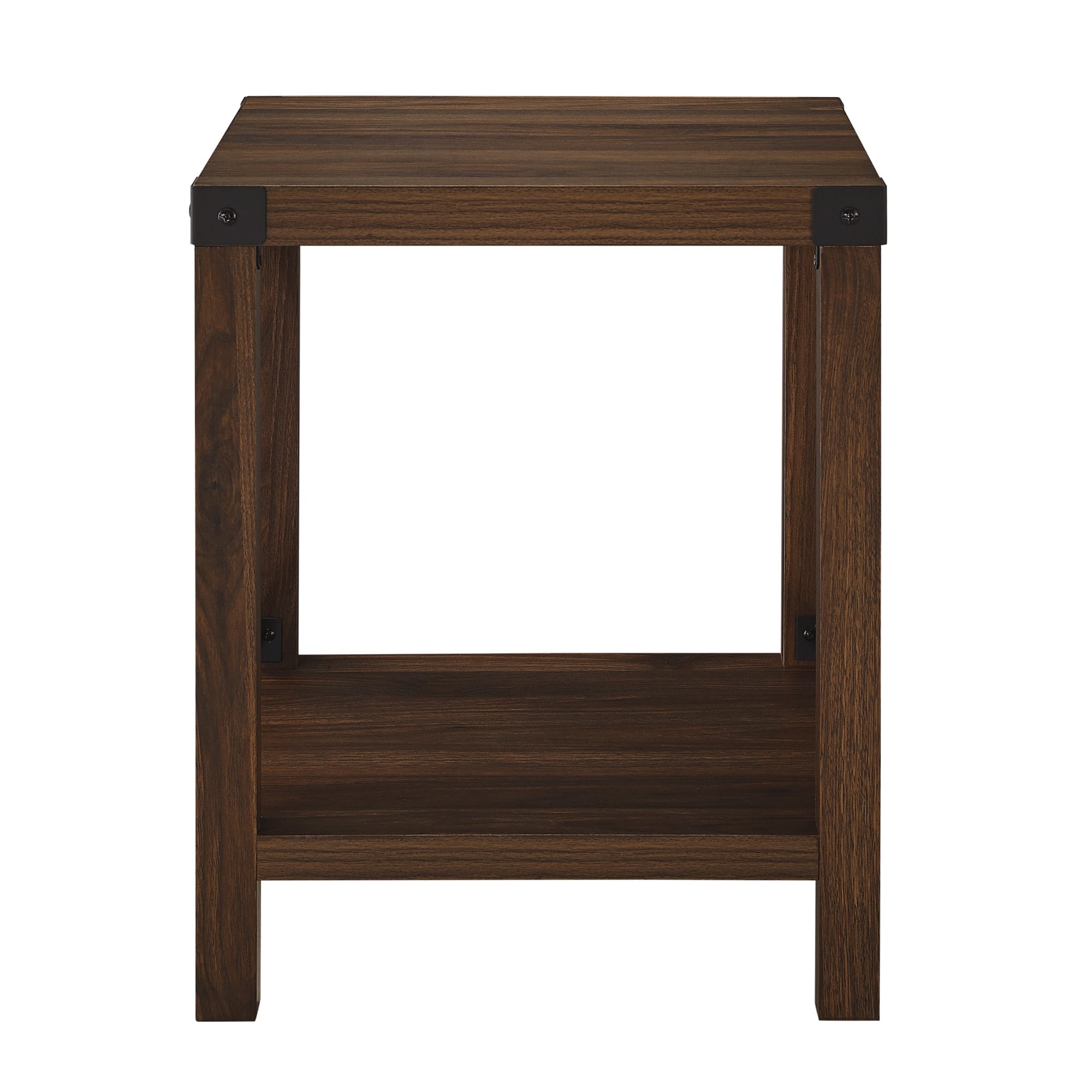 Walker Edison 22" Rustic Wood Side Table