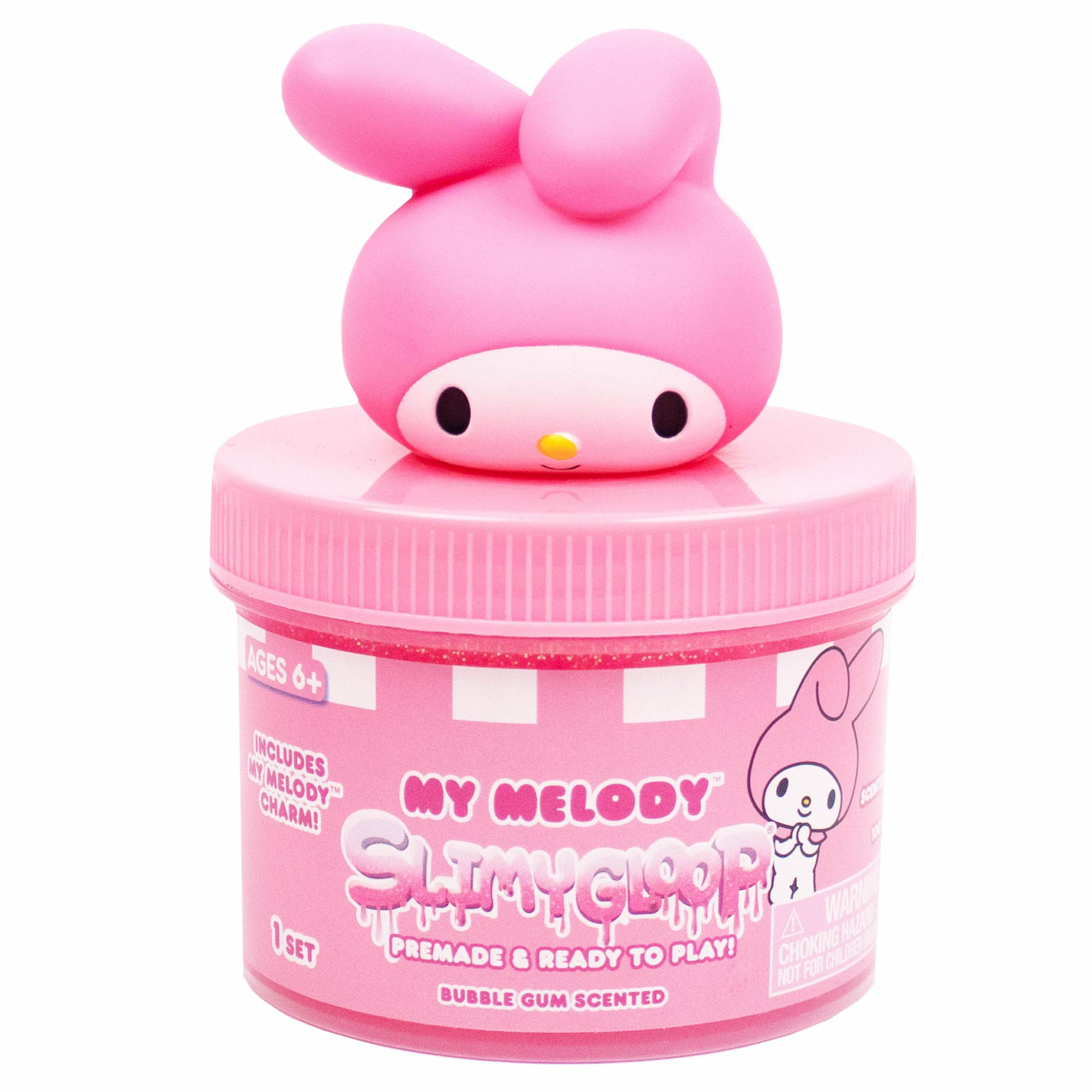 My Melody™ SlimyGloop® 8oz. Pink Bubblegum Scented Slime