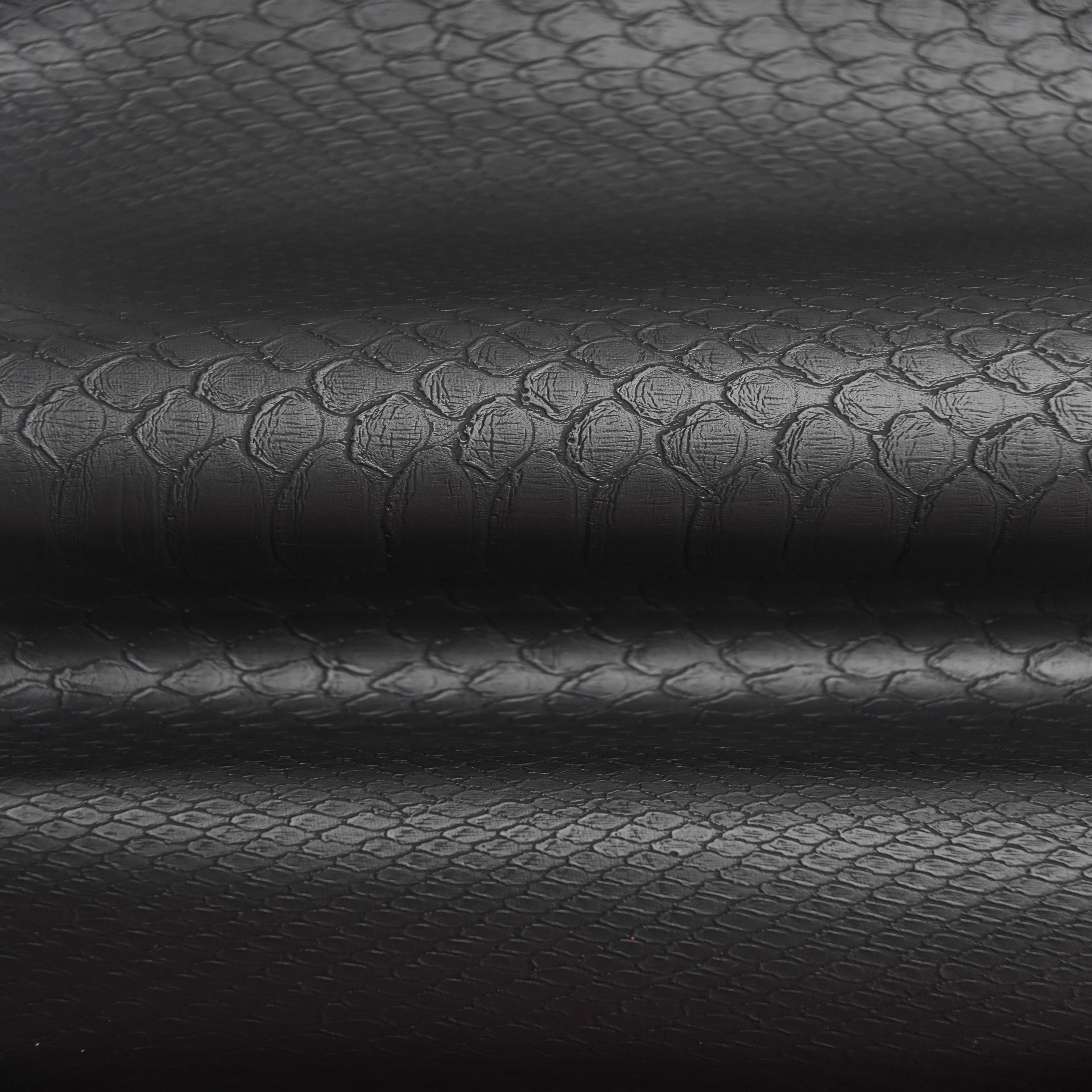 Feldman Black Reptile Faux Leather