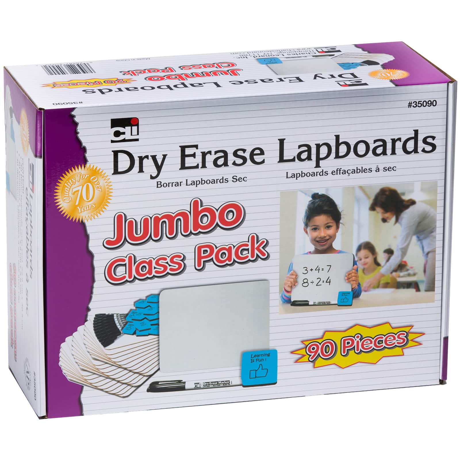 Charles Leonard Lap Board Jumbo Classroom Set
