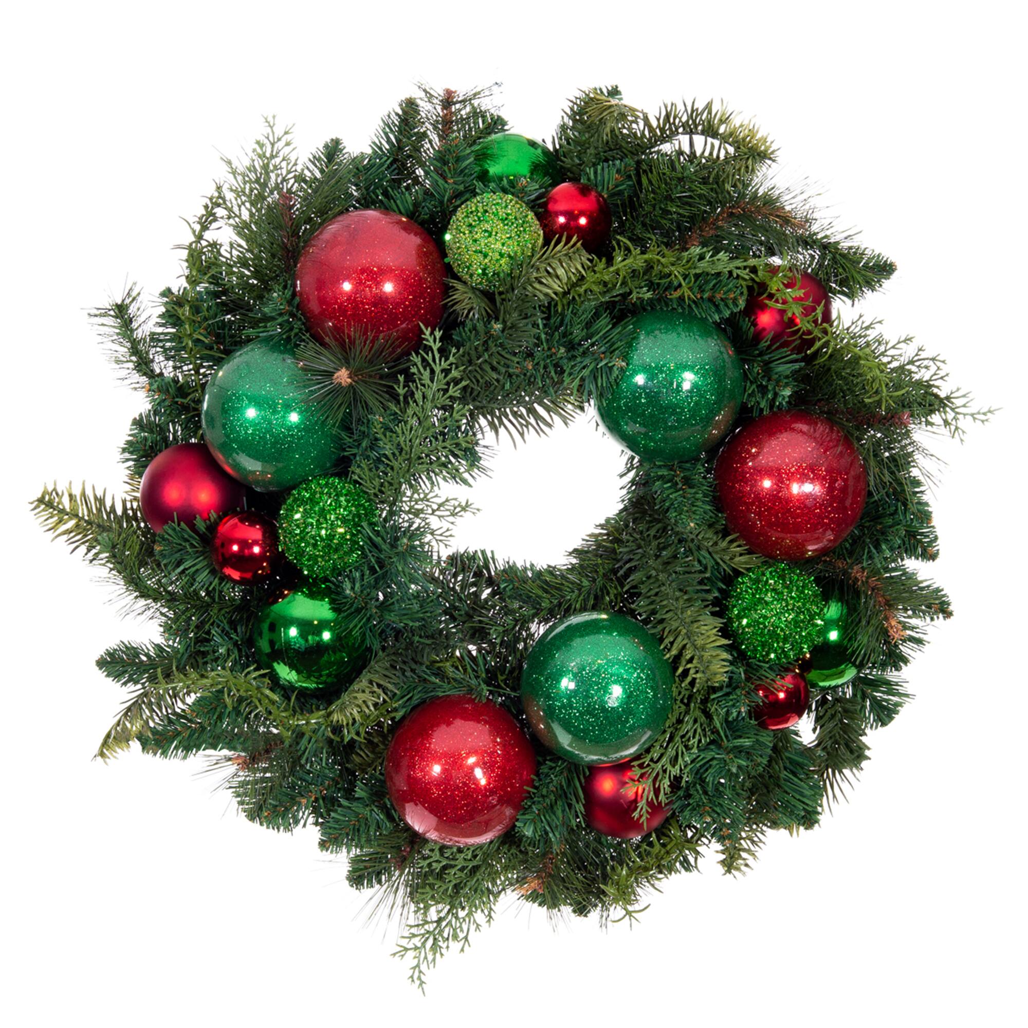 Village Lighting 24" Christmas Cheer Wreath