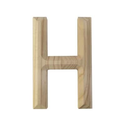10 Wooden Numbers 0-9 Unpainted Wood Crafts for DIY Craft Decoration, 10 cm/4 Inches High
