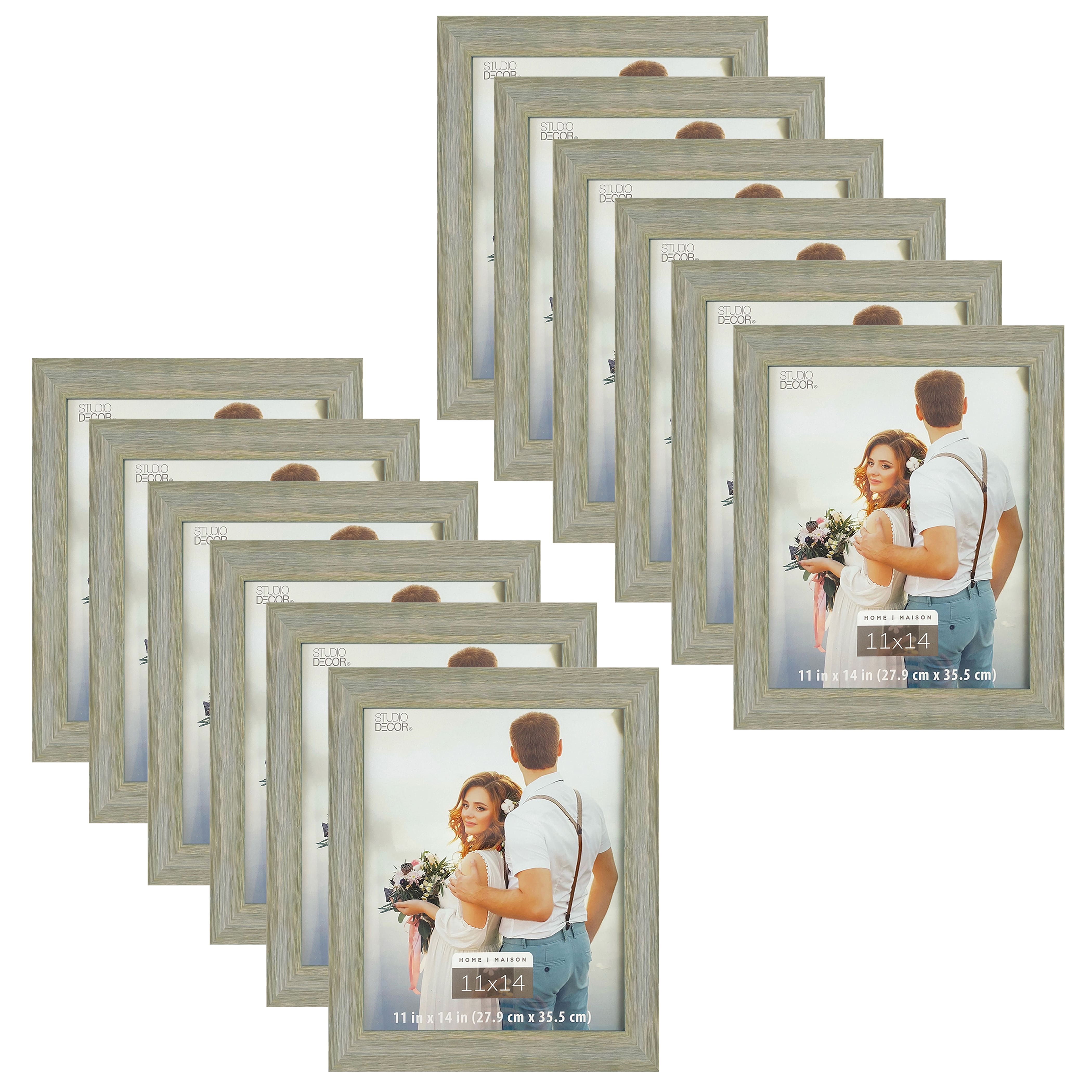 12 Pack: Gray Barnwood Frame, Home Collection by Studio Décor®