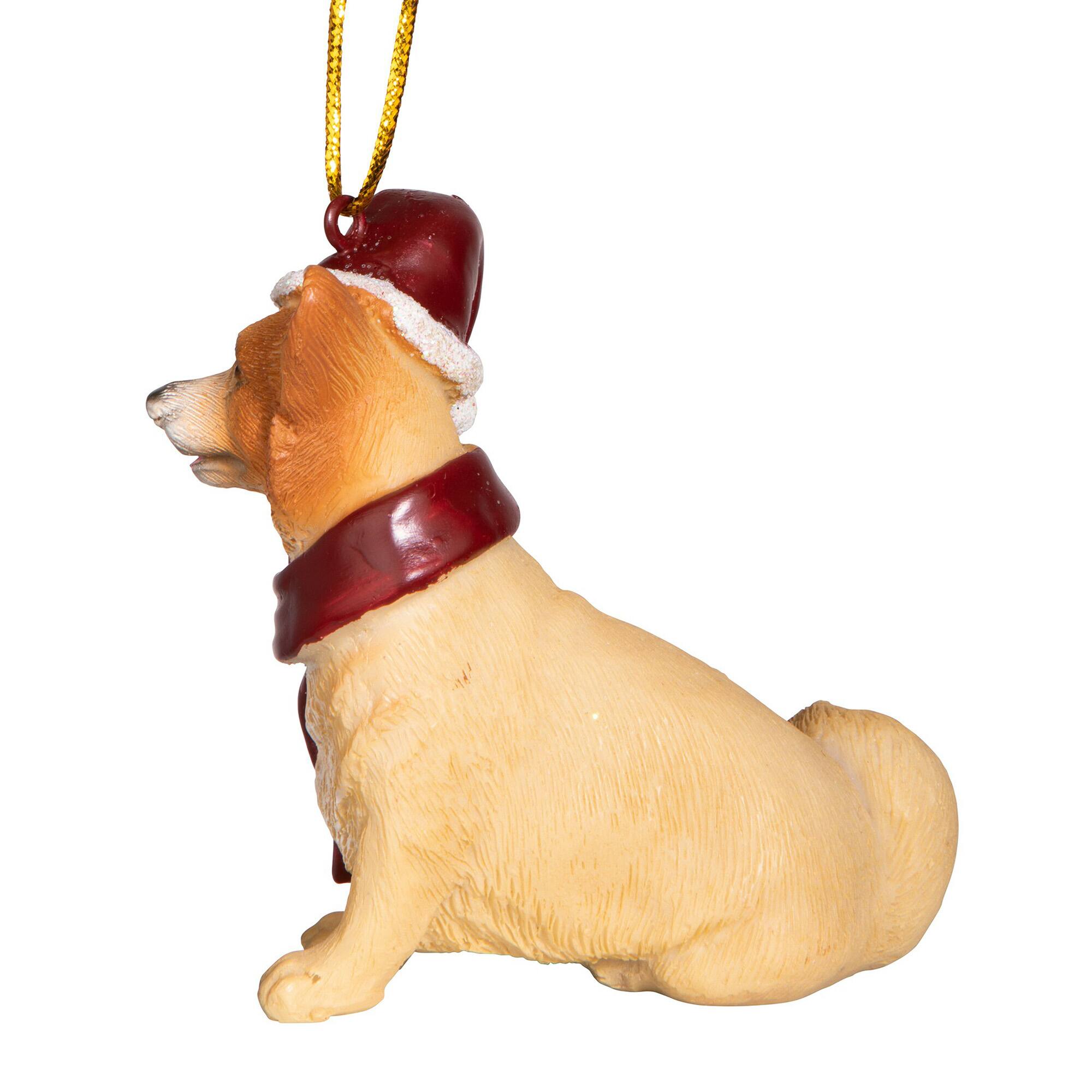 Design Toscano 3.5&#x22; Welsh Corgi Ornament Sculpture