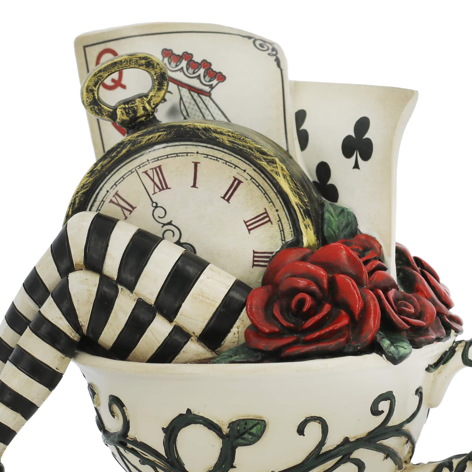 7.5&#x22; Wonderland Tea Cup with Legs Tabletop D&#xE9;cor by Ashland&#xAE;