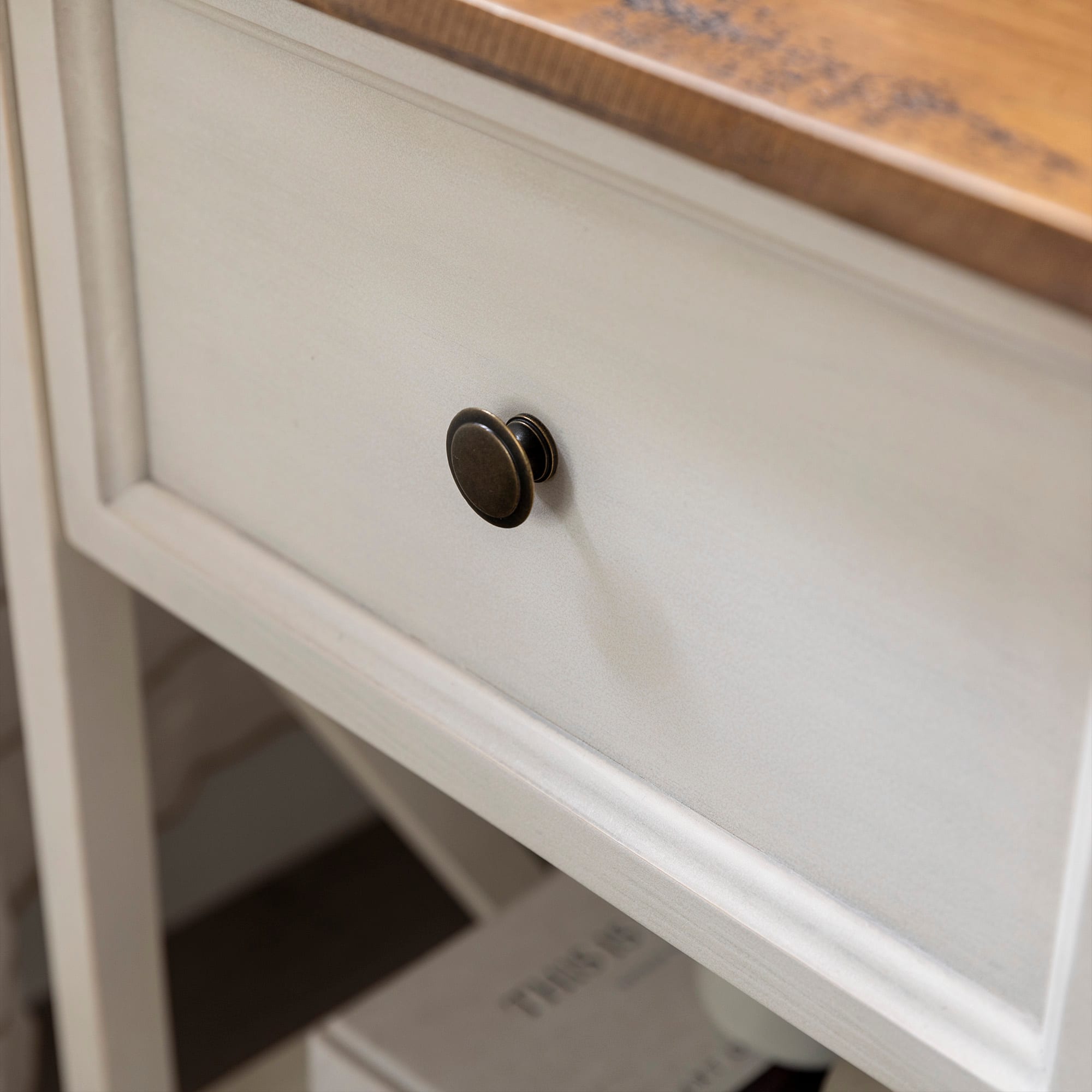 Walker Edison 19" 1-Drawer Wood Side Table