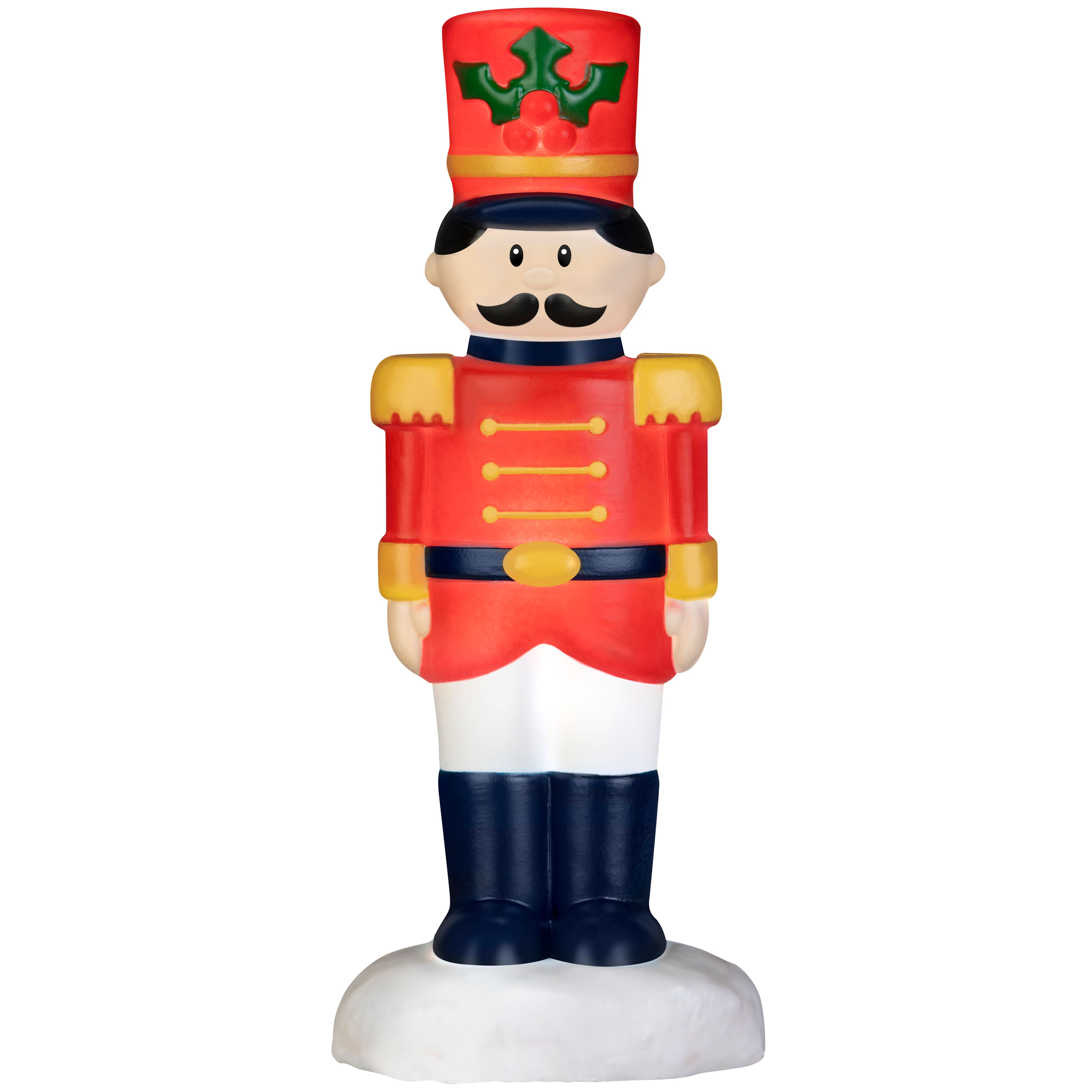 Lighted Blow Mold Nutcracker