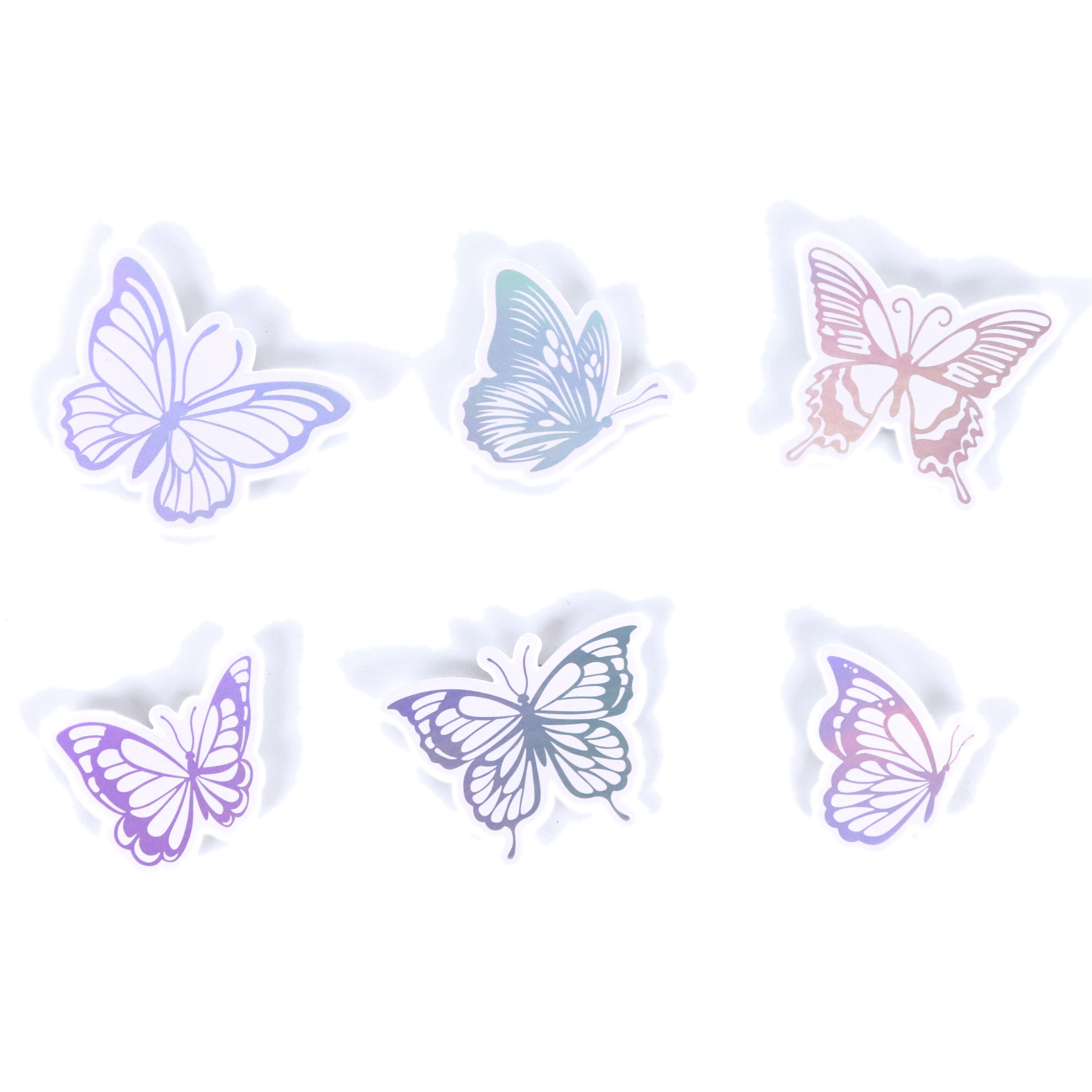 Holographic Butterfly Vinyl Die-Cut Stickers by Recollections&#x2122;