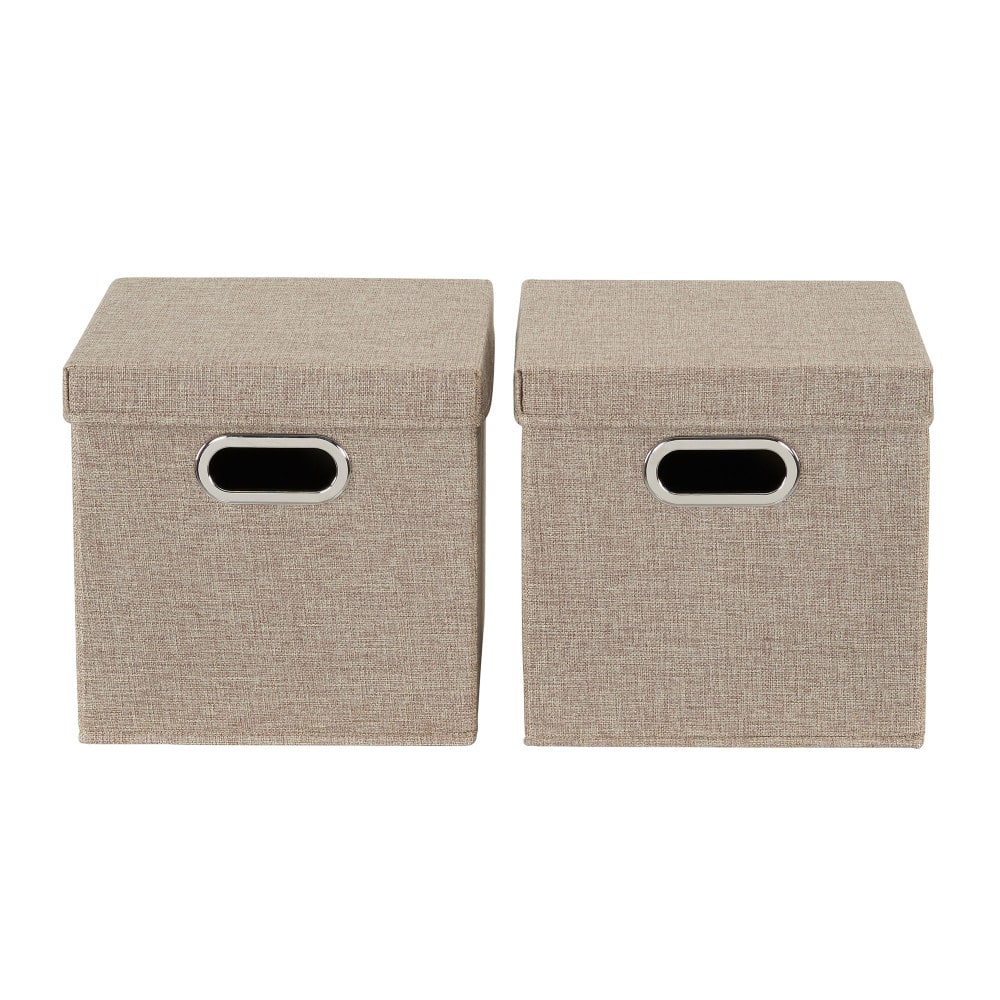 Household Essentials Storage Bins with Lids, 2ct.