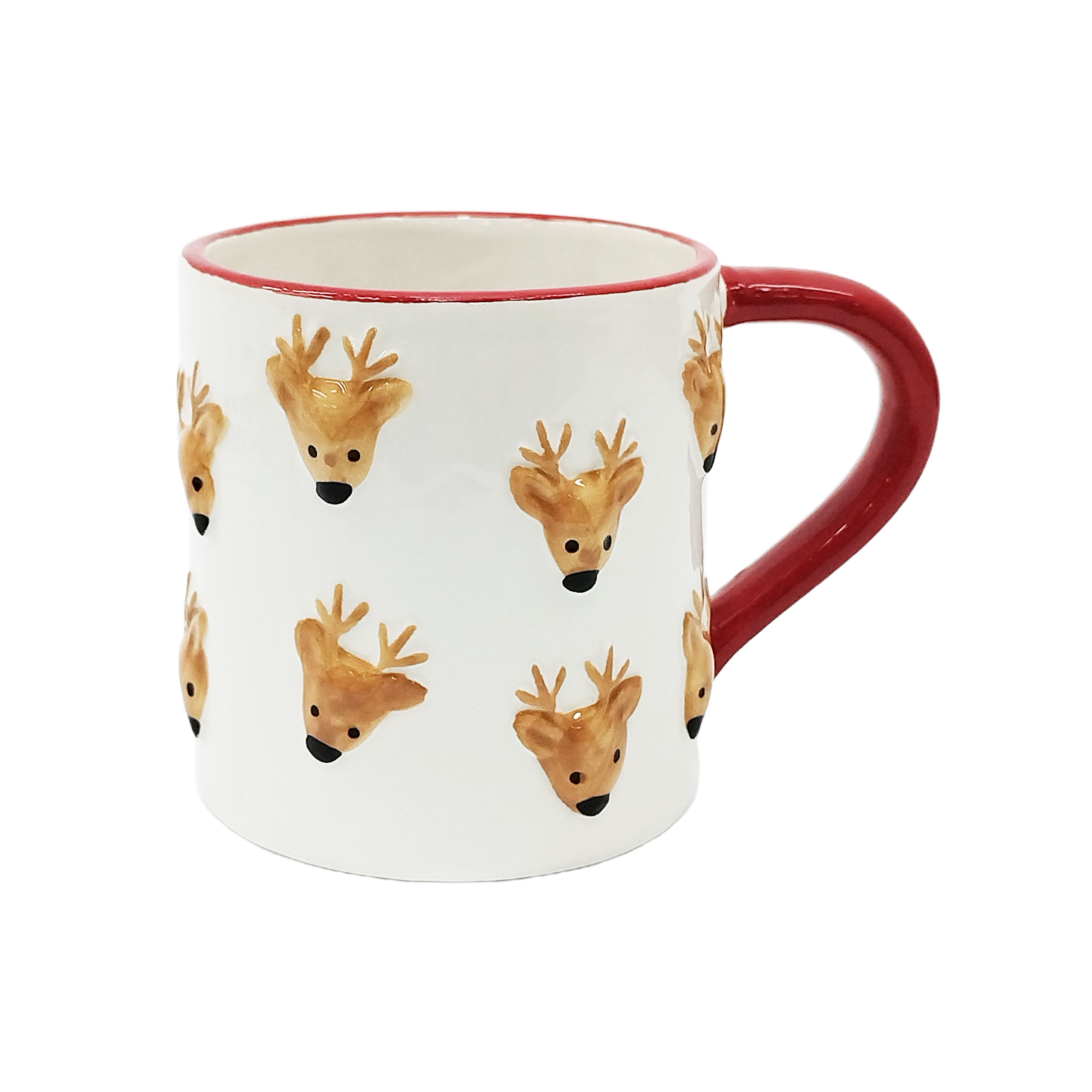 15oz. Reindeer Ceramic Mug by Ashland&#xAE;