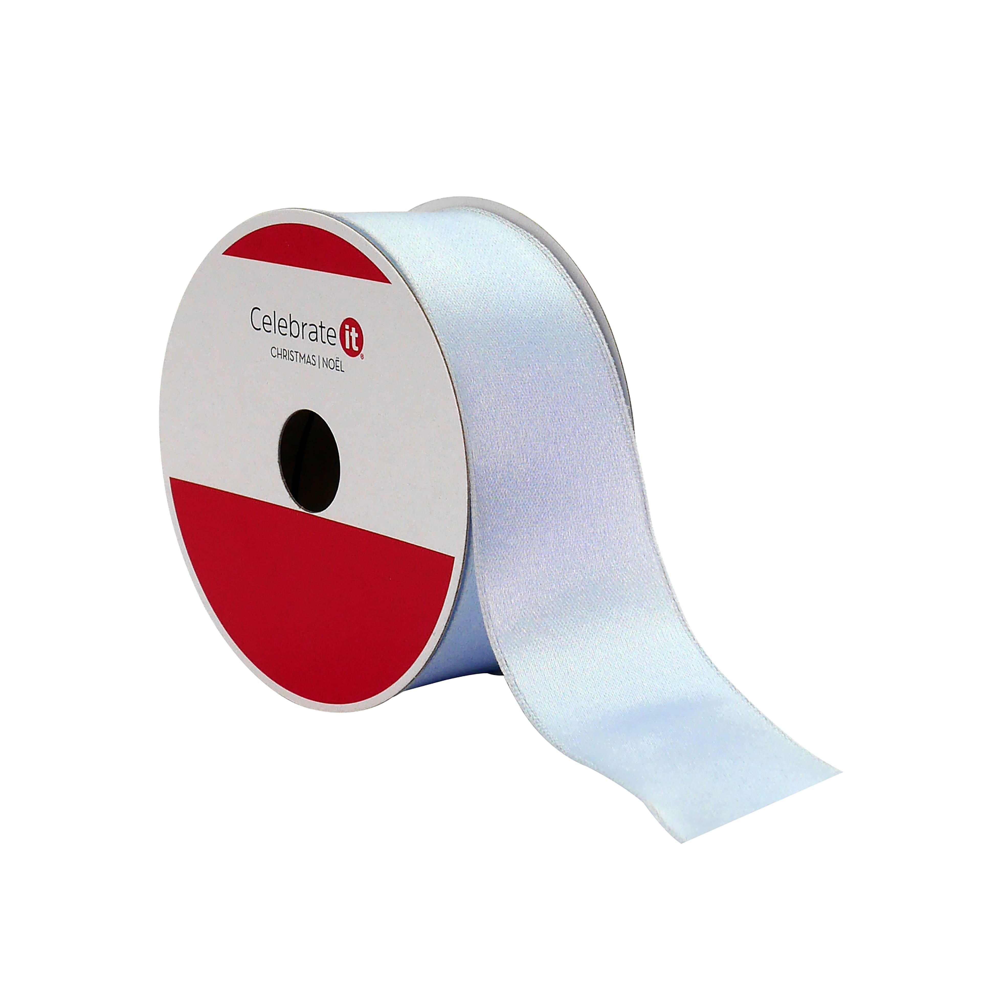 1.5&#x22; x 30ft. Light Blue Wired Sarin Ribbon by Celebrate It&#xAE;