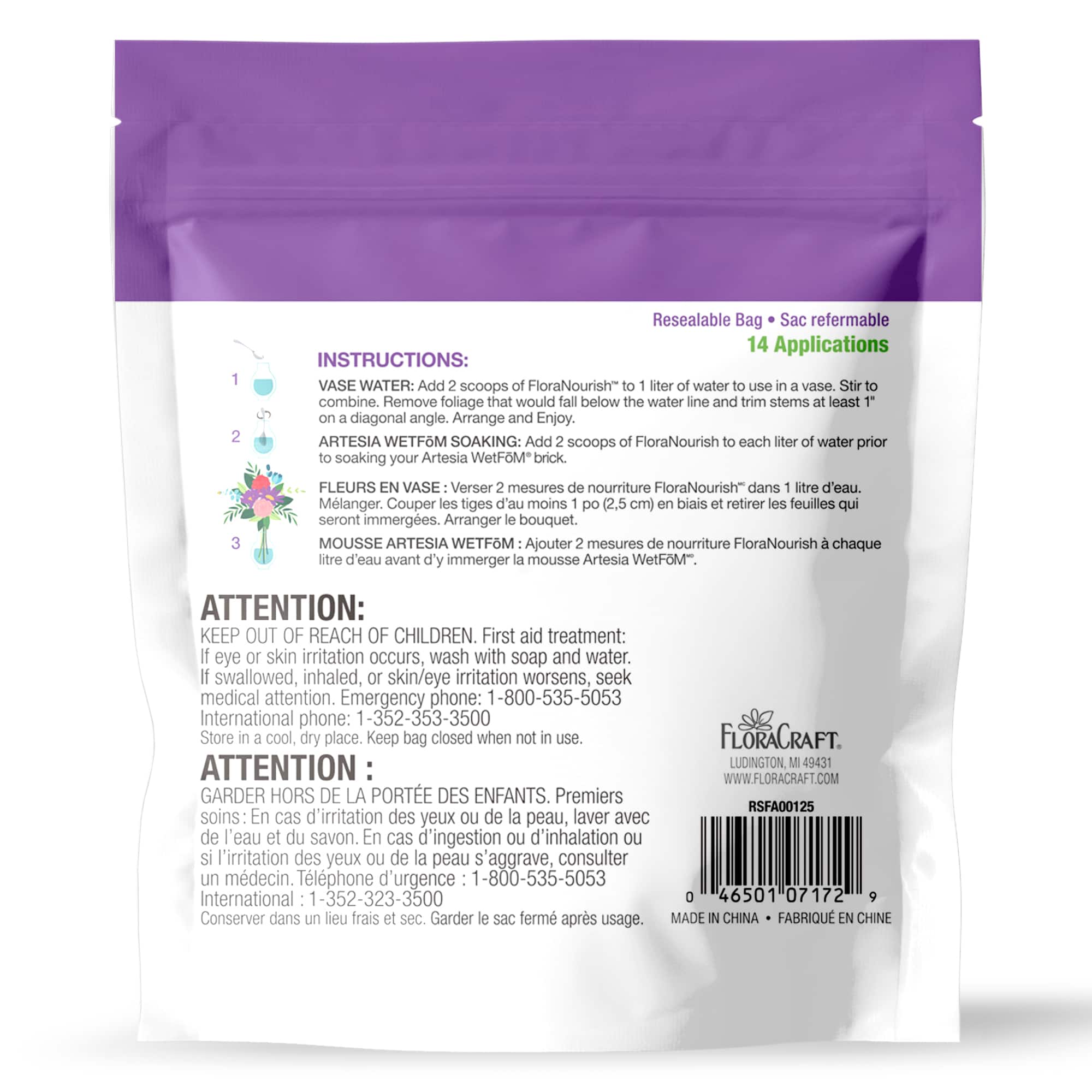 FloraCraft&#xAE; Flora Nourish&#x2122; Flower Food