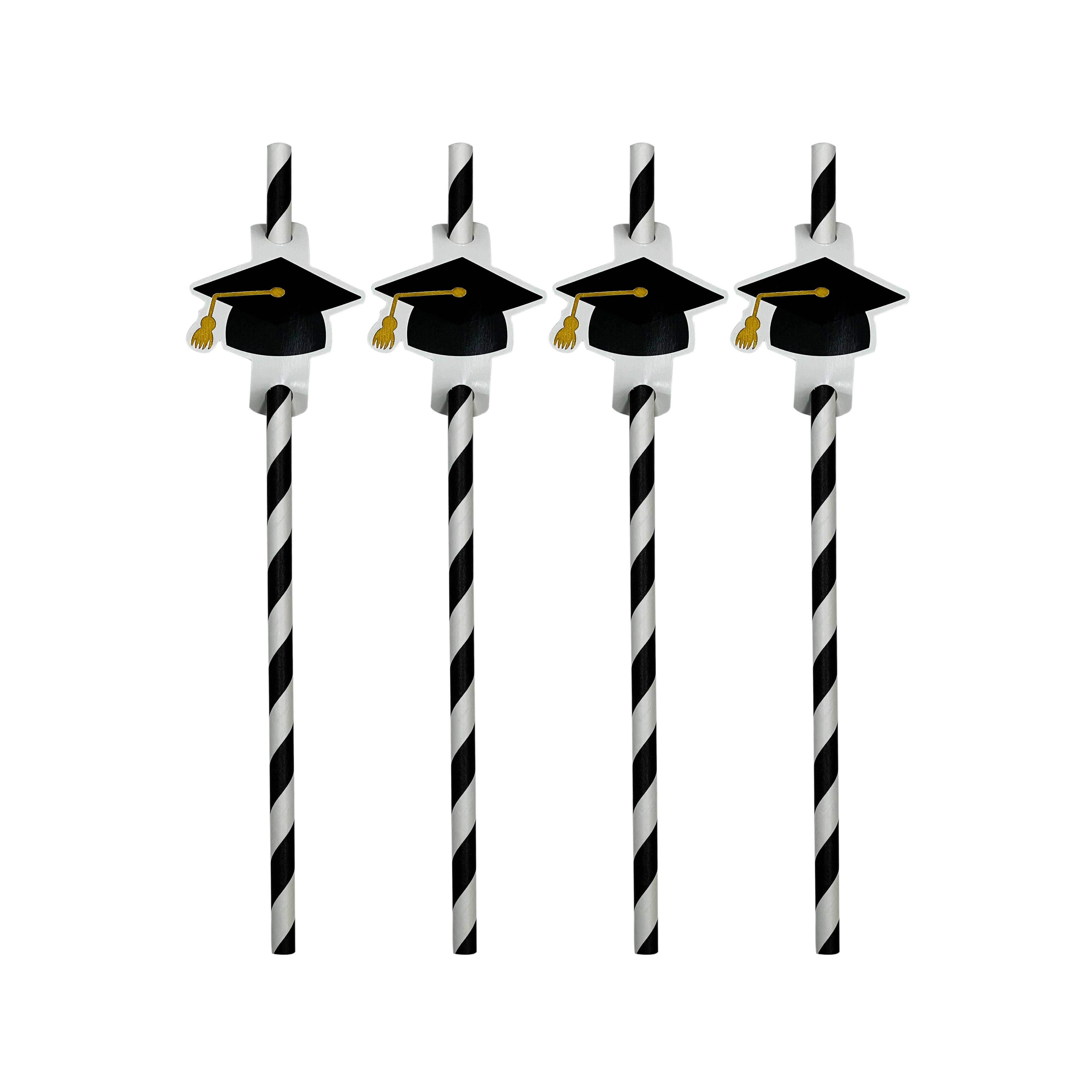 CEL GRAD DECOR PAPER STRAWS