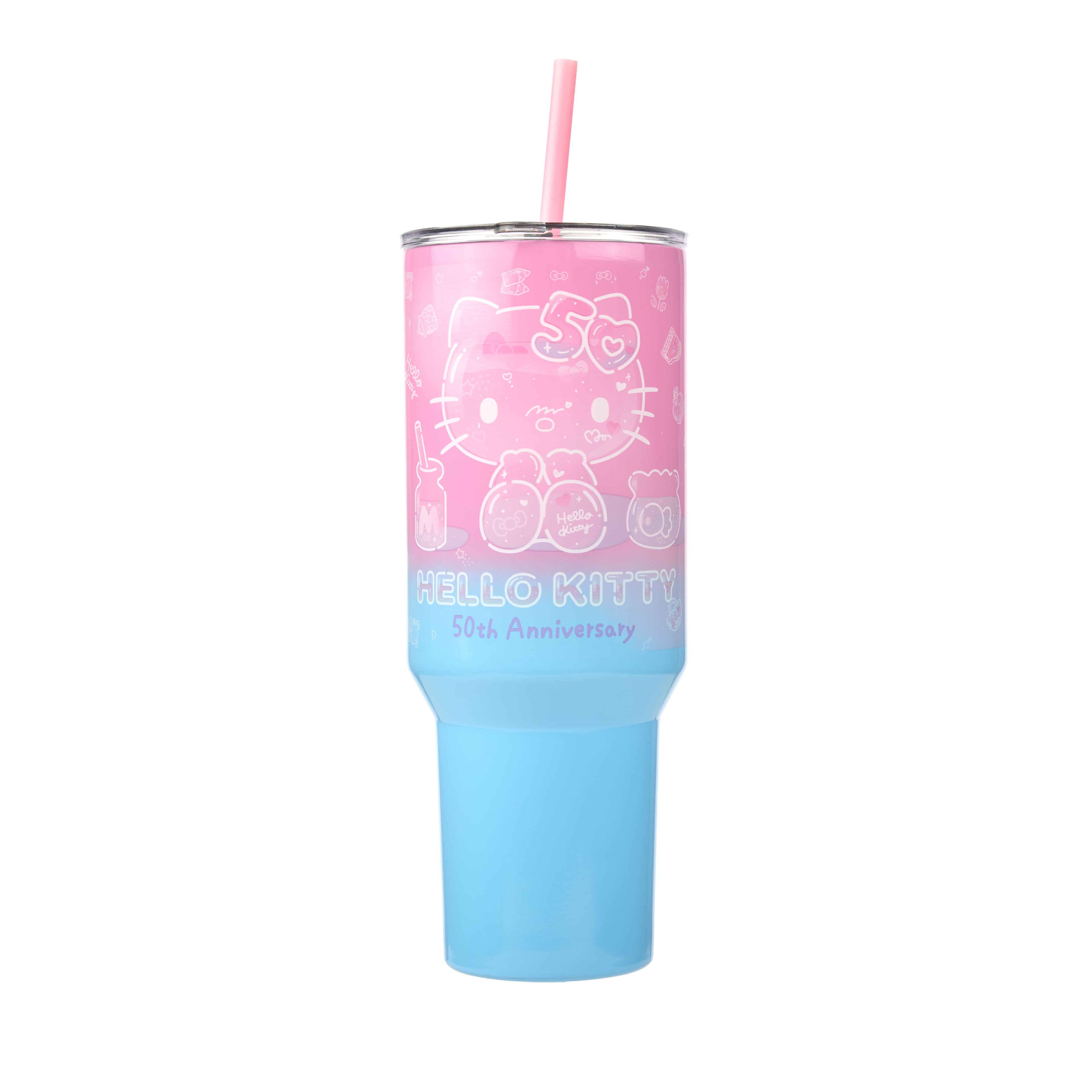 40oz. Hello Kitty&#xAE; 50th Anniversary Stainless Steel Tumbler