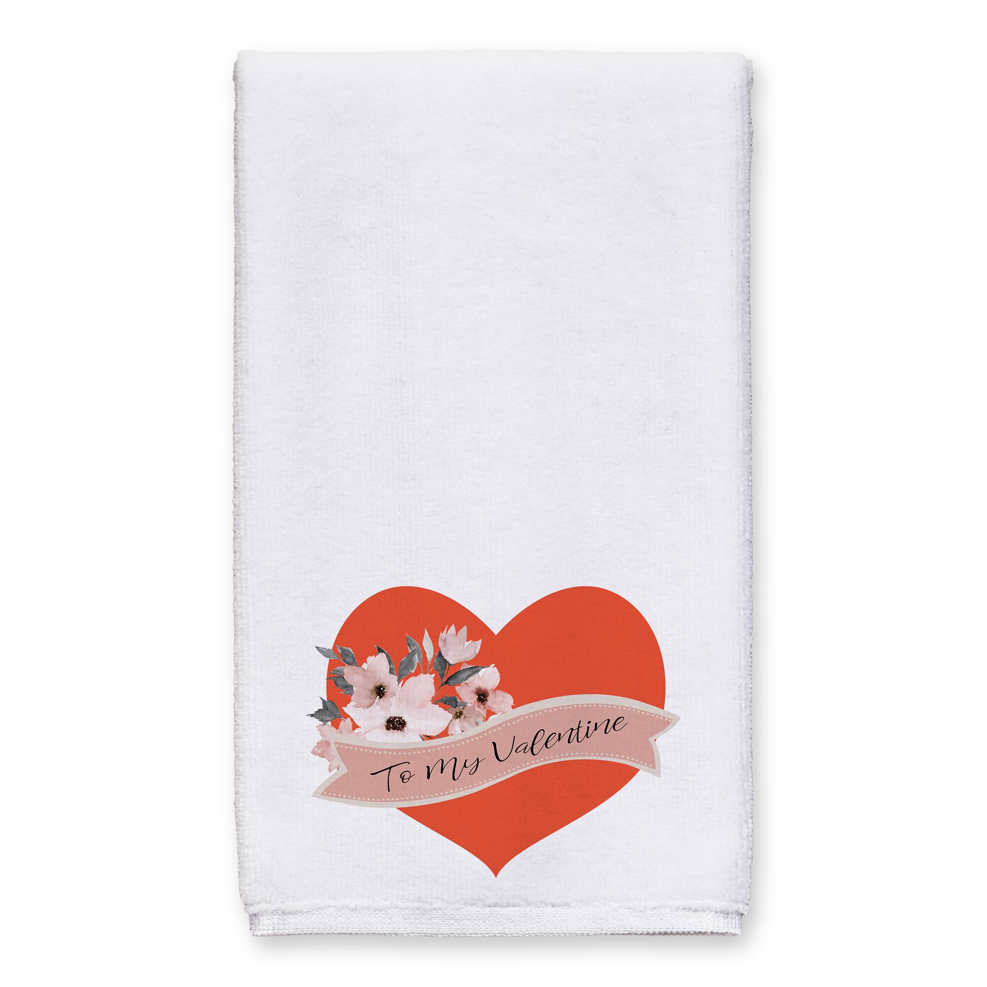 To My Valentine 16&#x22; x 25&#x22; Tea Towel - Set of 2