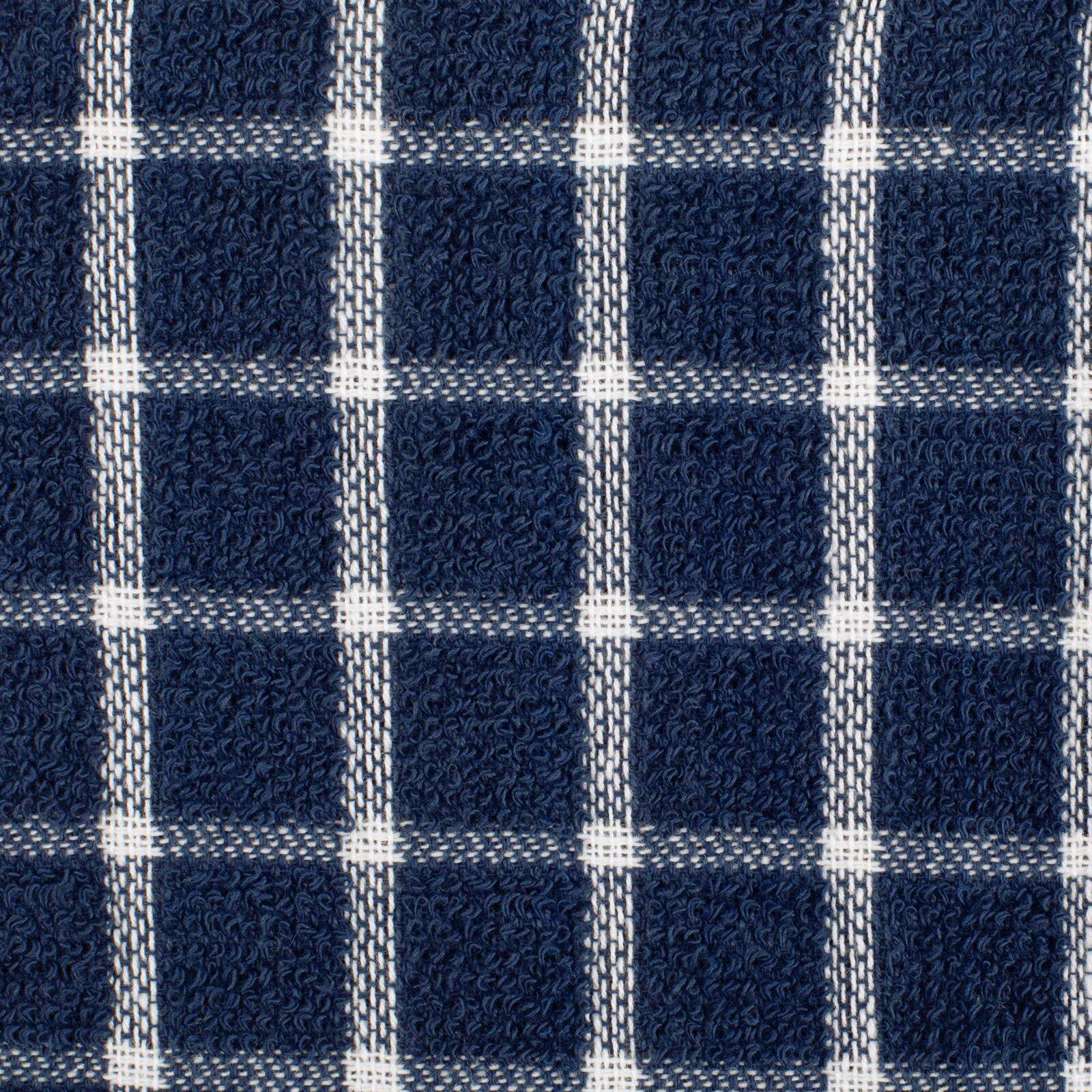 DII® Nautical Blue Combo Windowpane Dishcloths, 6ct.