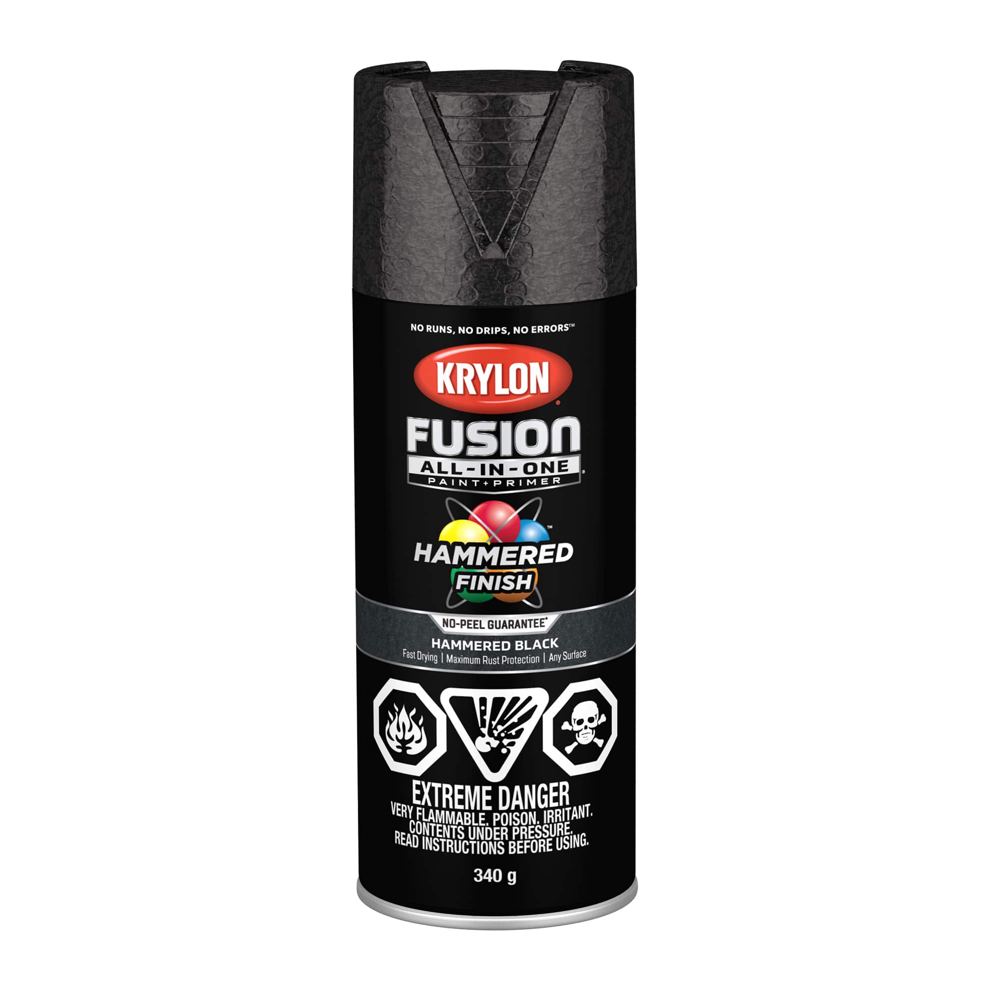 Peinture en a&#xE9;rosol &#xE0; fini d&#x2019;aspect martel&#xE9; Fusion All-In-One de Krylon