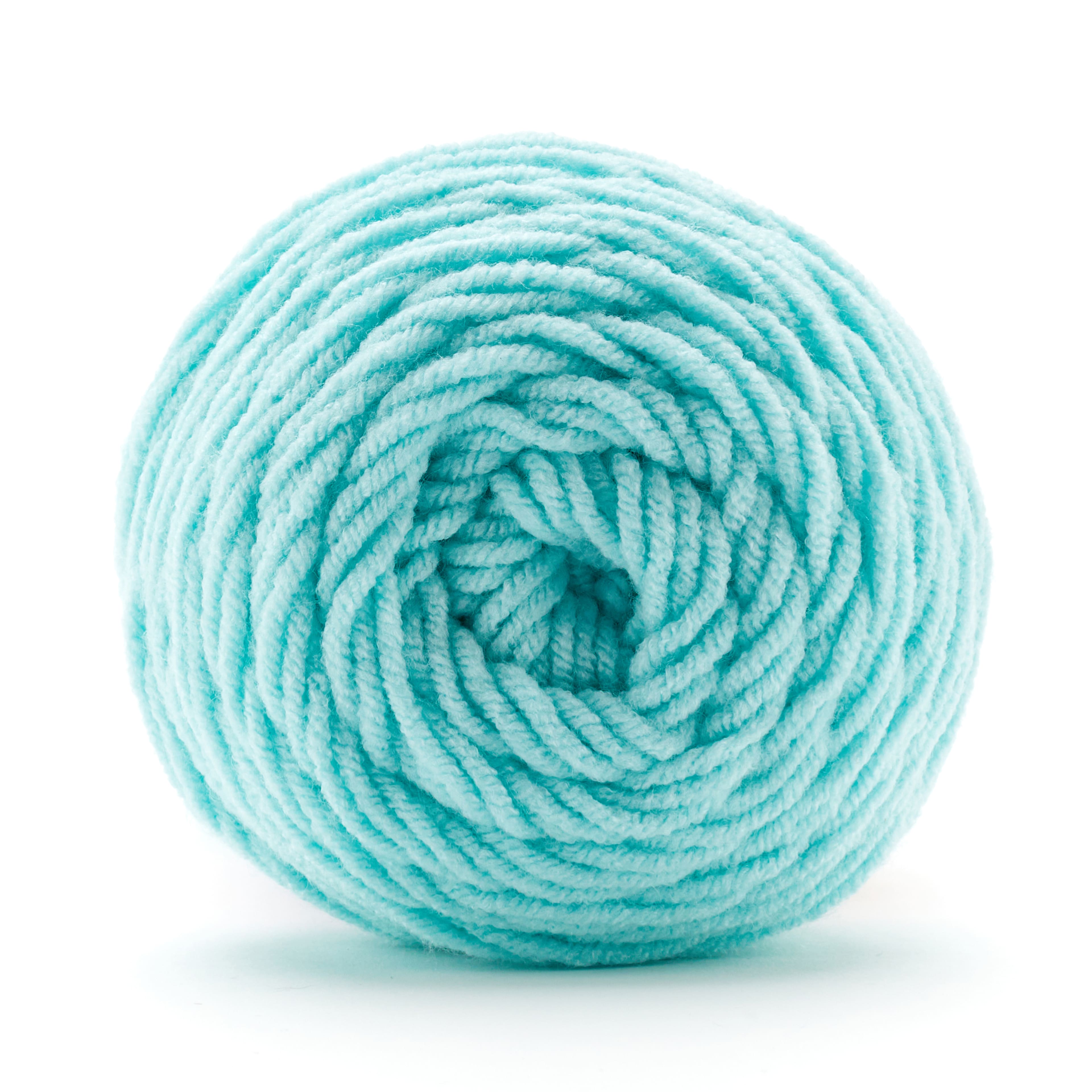 Soft Classic Solid Yarn by Loops & Threads in Butter | 7 | Michaels