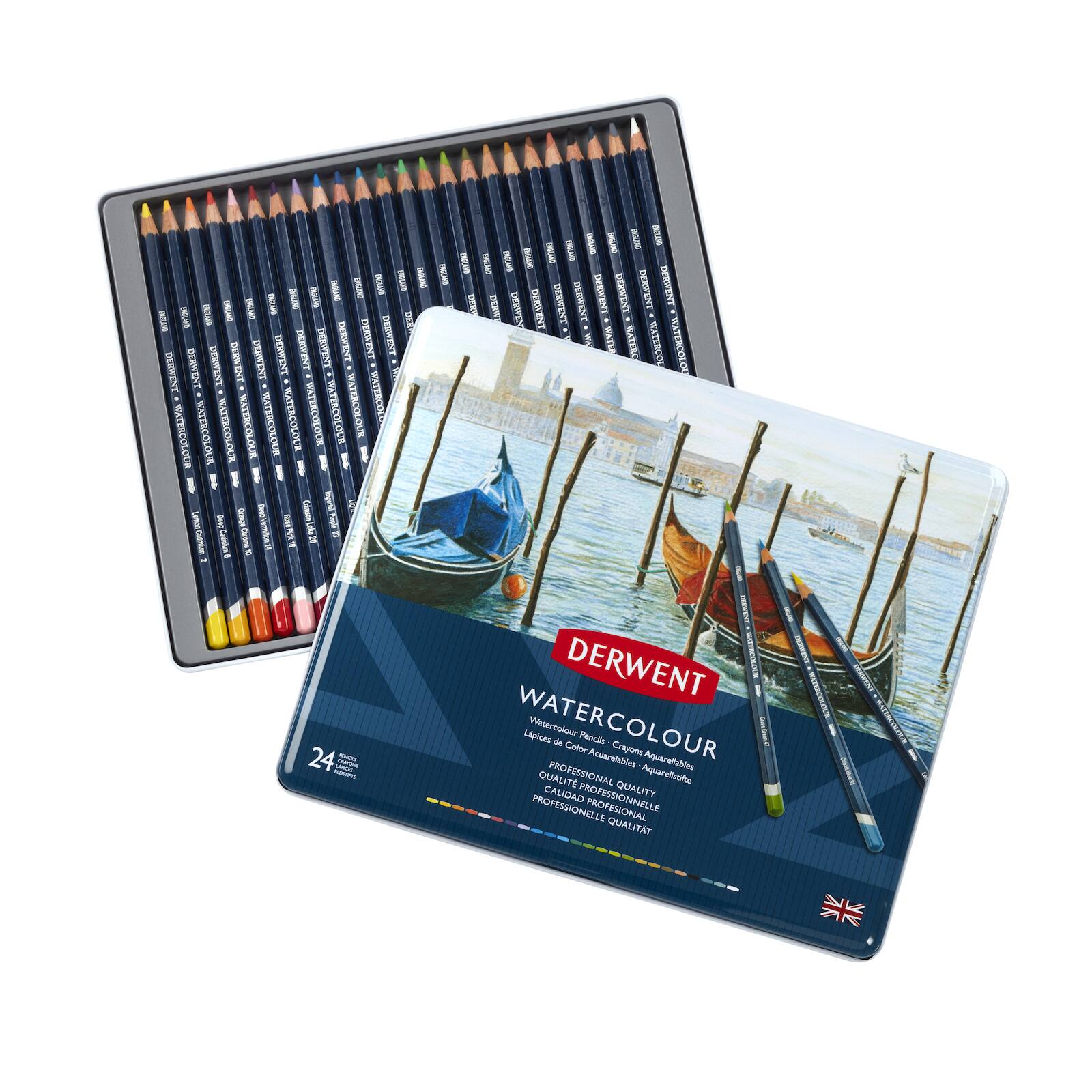 Derwent® Watercolor Pencil 24 Color Set