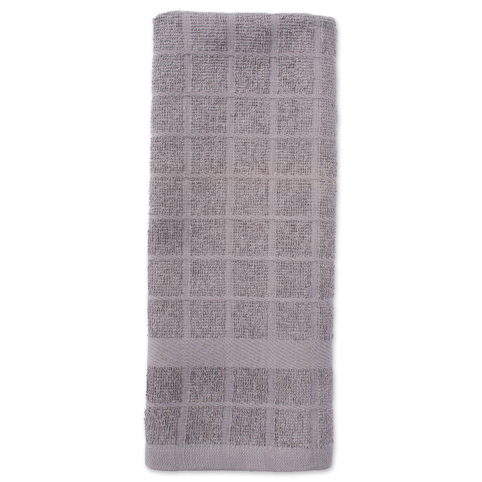 DII® Windowpane Terry Dish Towels, 4ct.