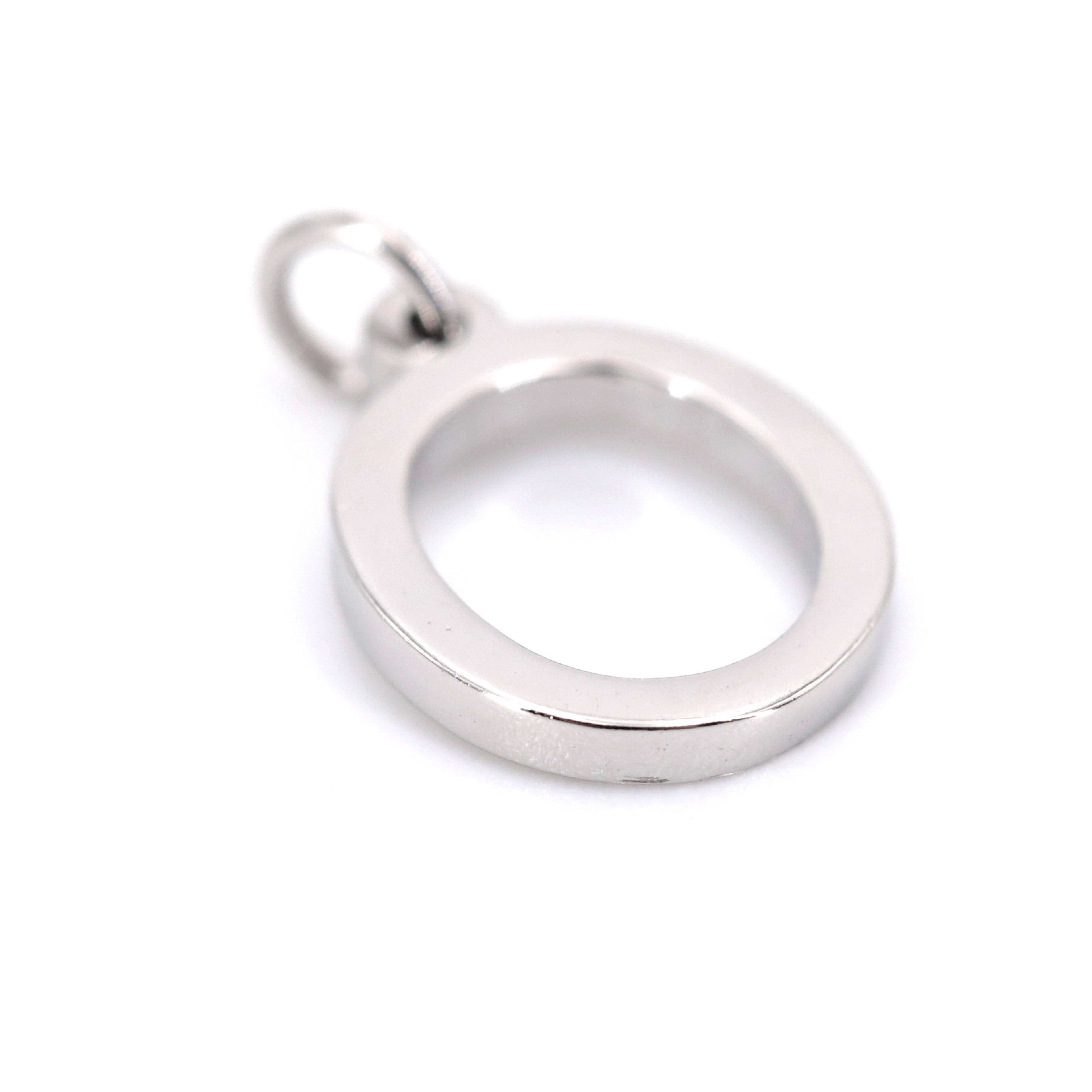 12 Pack: Sterling Silver Alphabet Charm by Bead Landing&#x2122;
