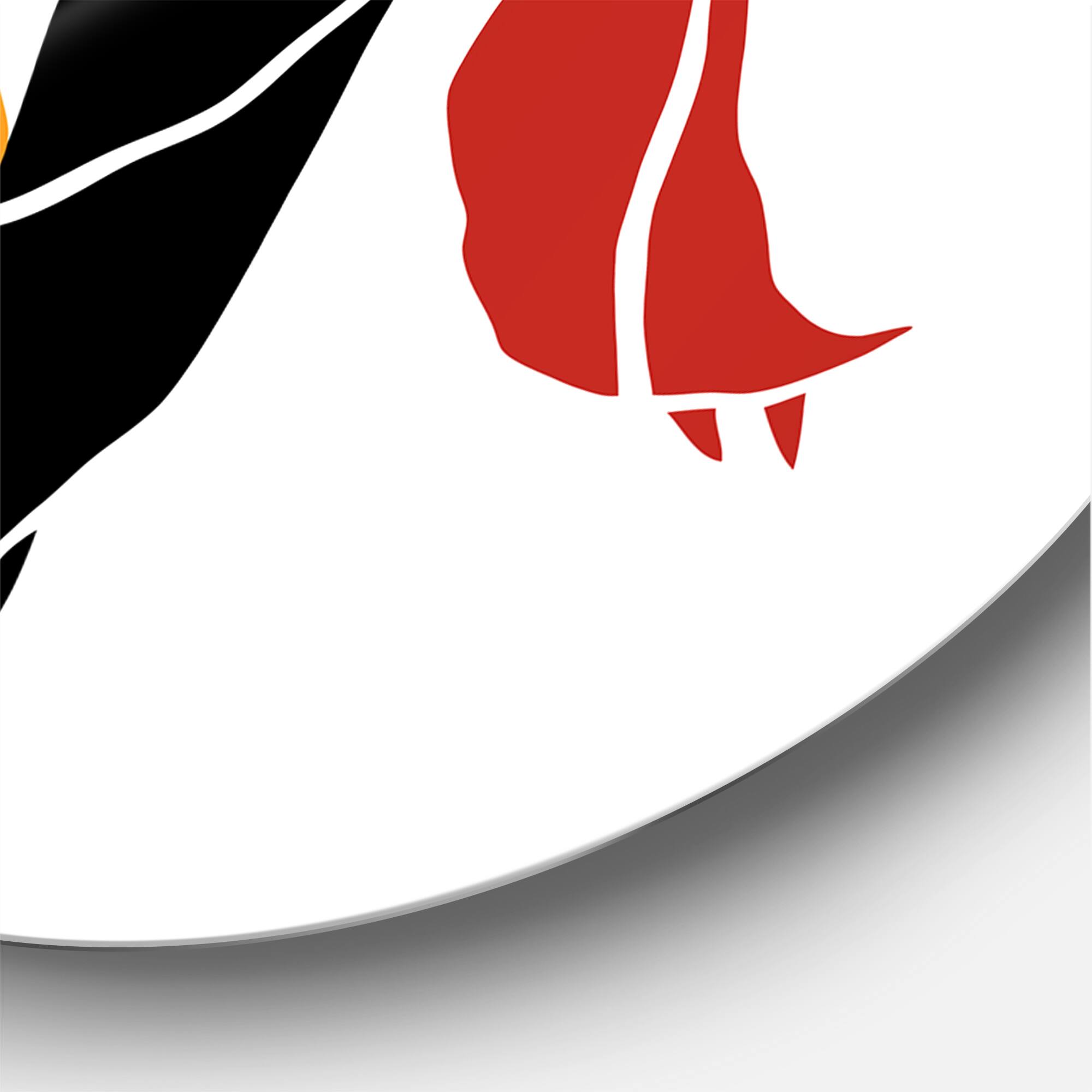 Designart - Beautiful Dancers Afro American Silhouettes