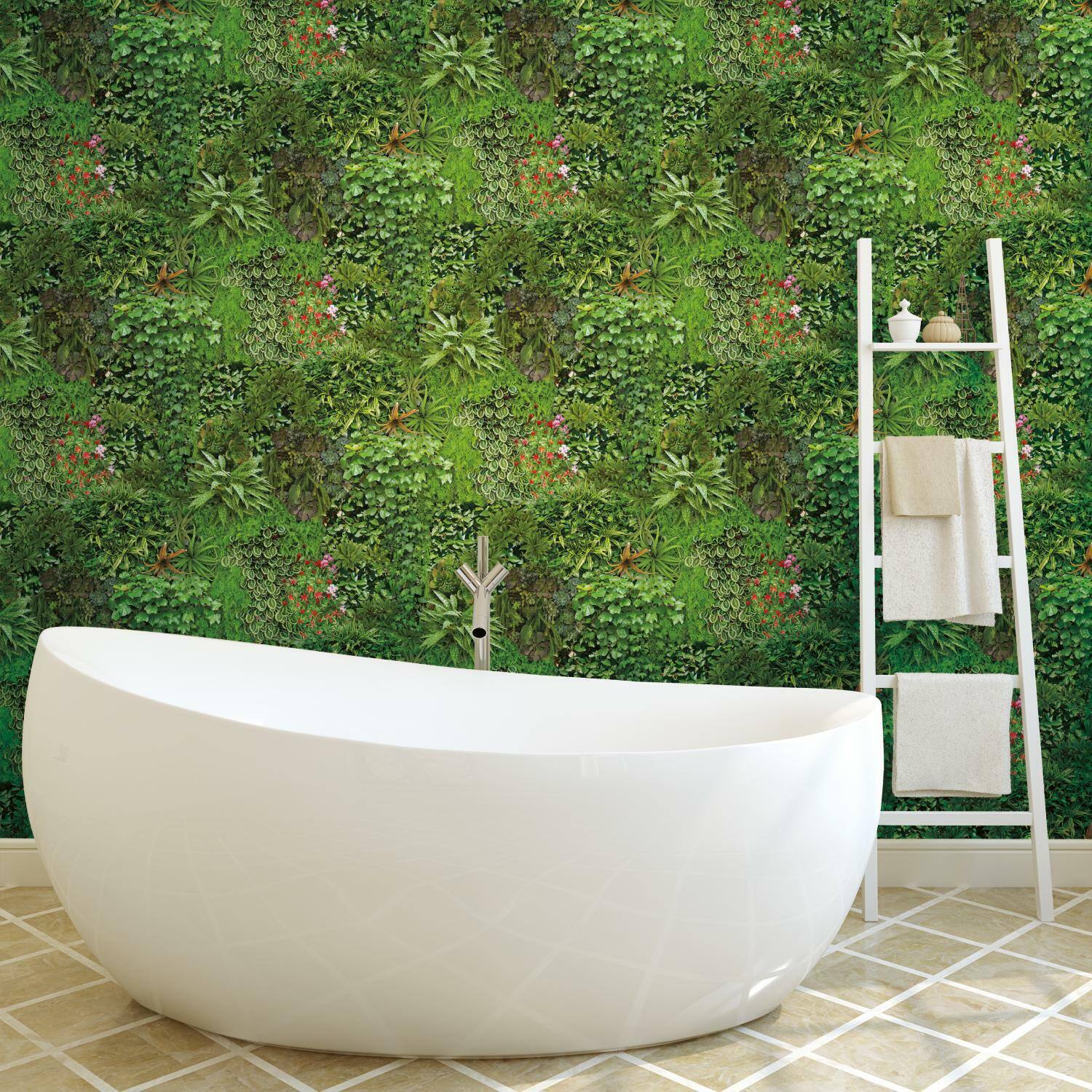 RoomMates Living Wall Peel &#x26; Stick Wallpaper