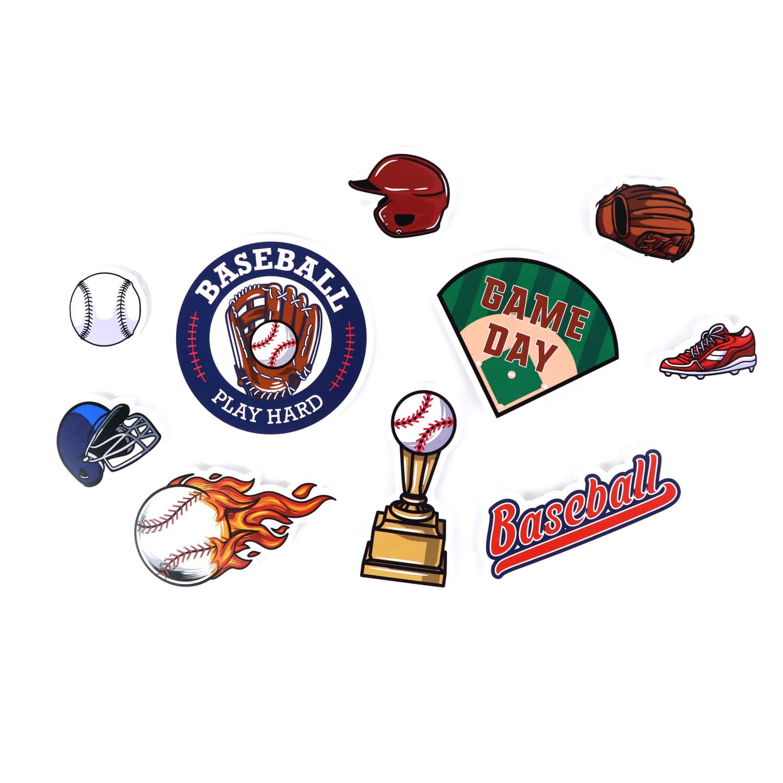 Baseball Vinyl Die Cut Stickers by Recollections&#x2122;