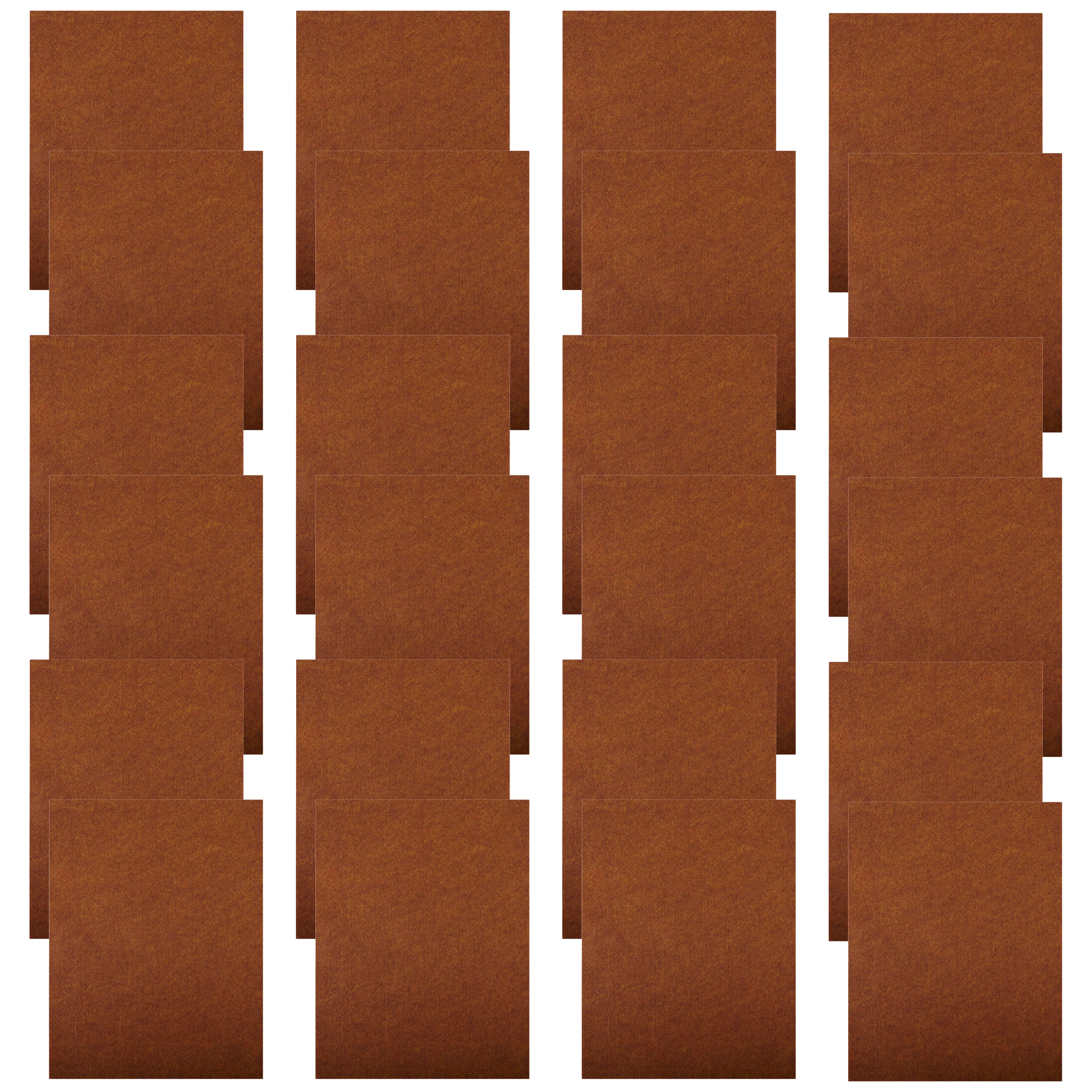 24 Pack: 9&#x22; x 12&#x22; Basic Felt by Creatology&#x2122;