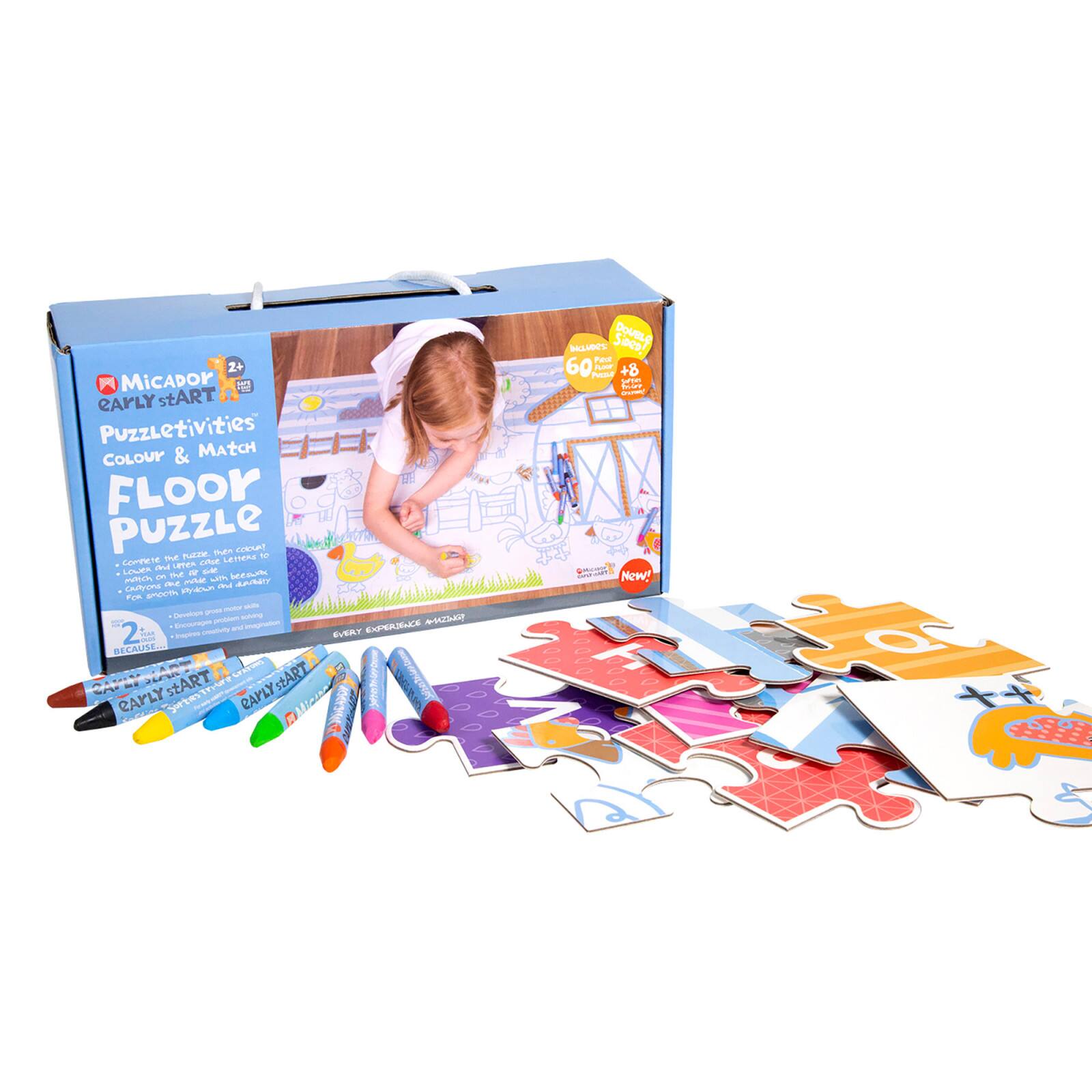 6 Pack: Micador® early stART® Puzzletivities™ Floor Puzzle Pack