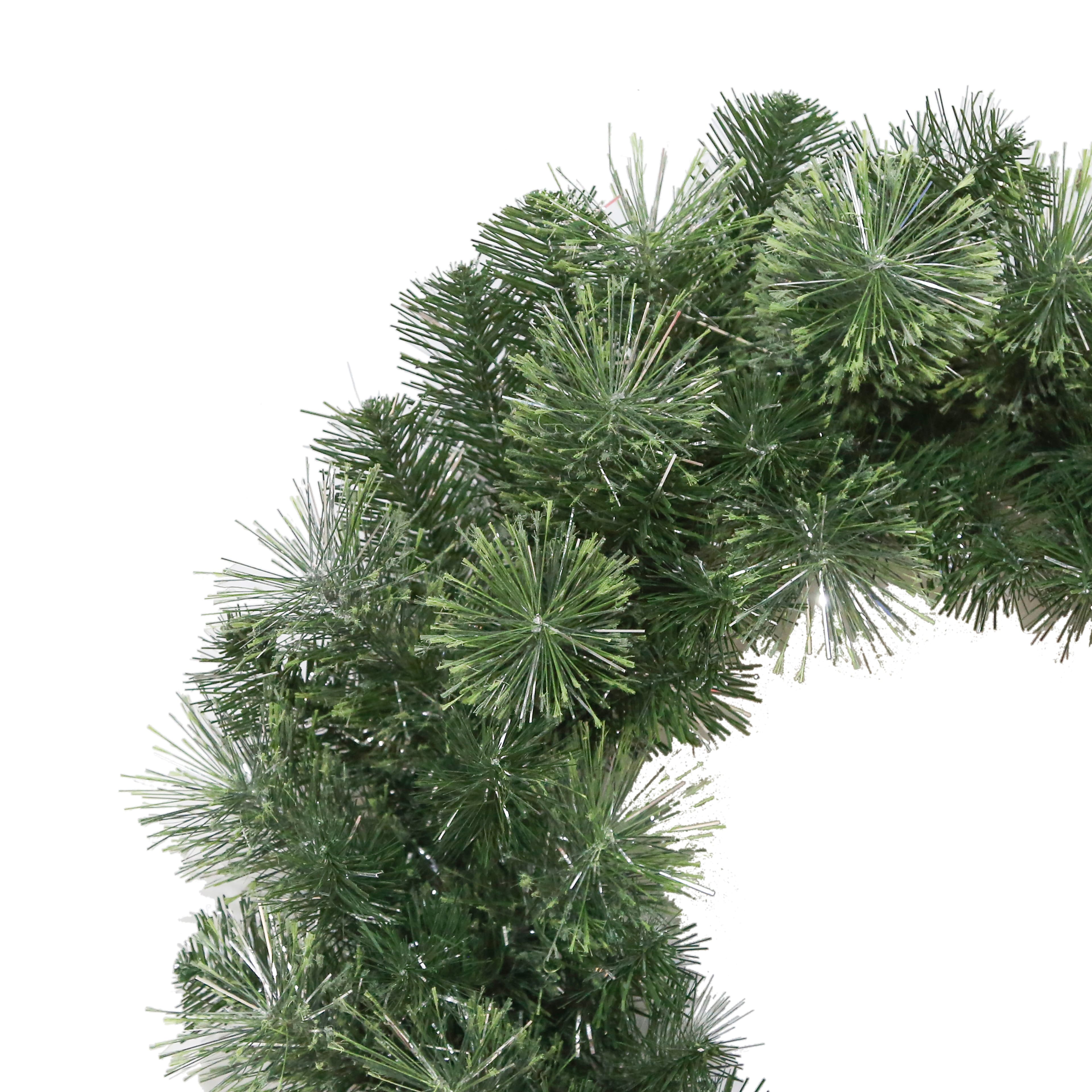 24&#x22; Pre-Lit Celebration Pine Wreath by Ashland&#xAE;