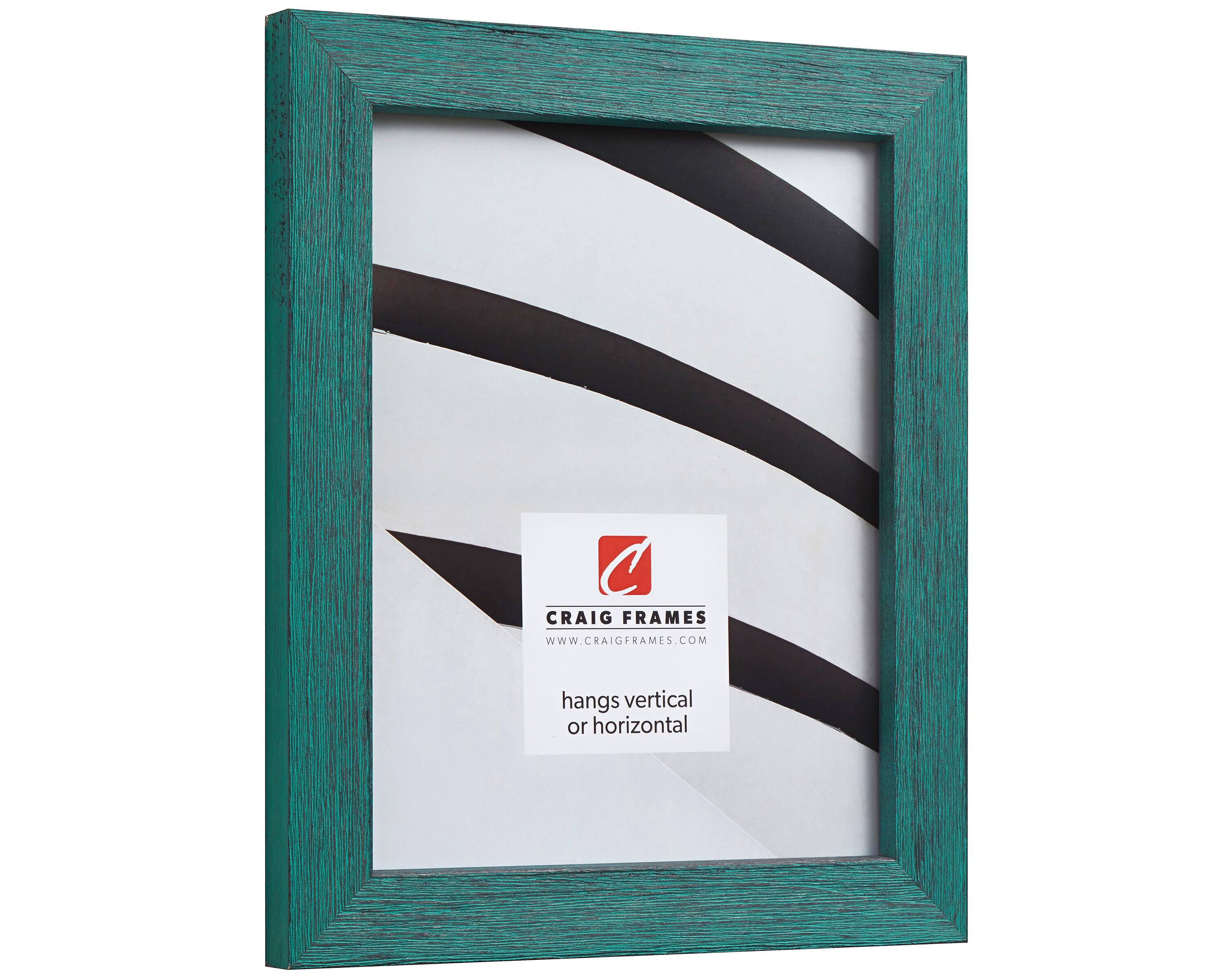 Craig Frames Gesso Turquoise Picture Frame