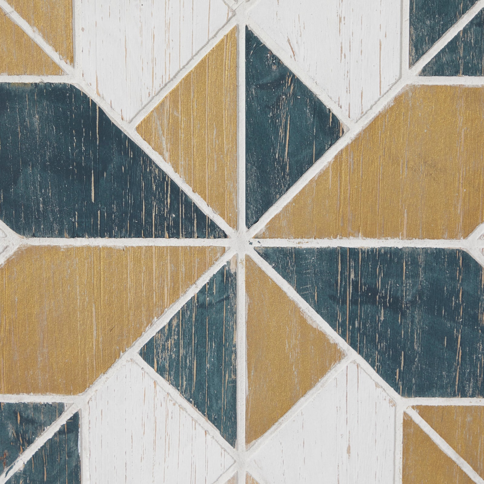 15" Brown Wood Farmhouse Abstract Wall Decor, 3ct.