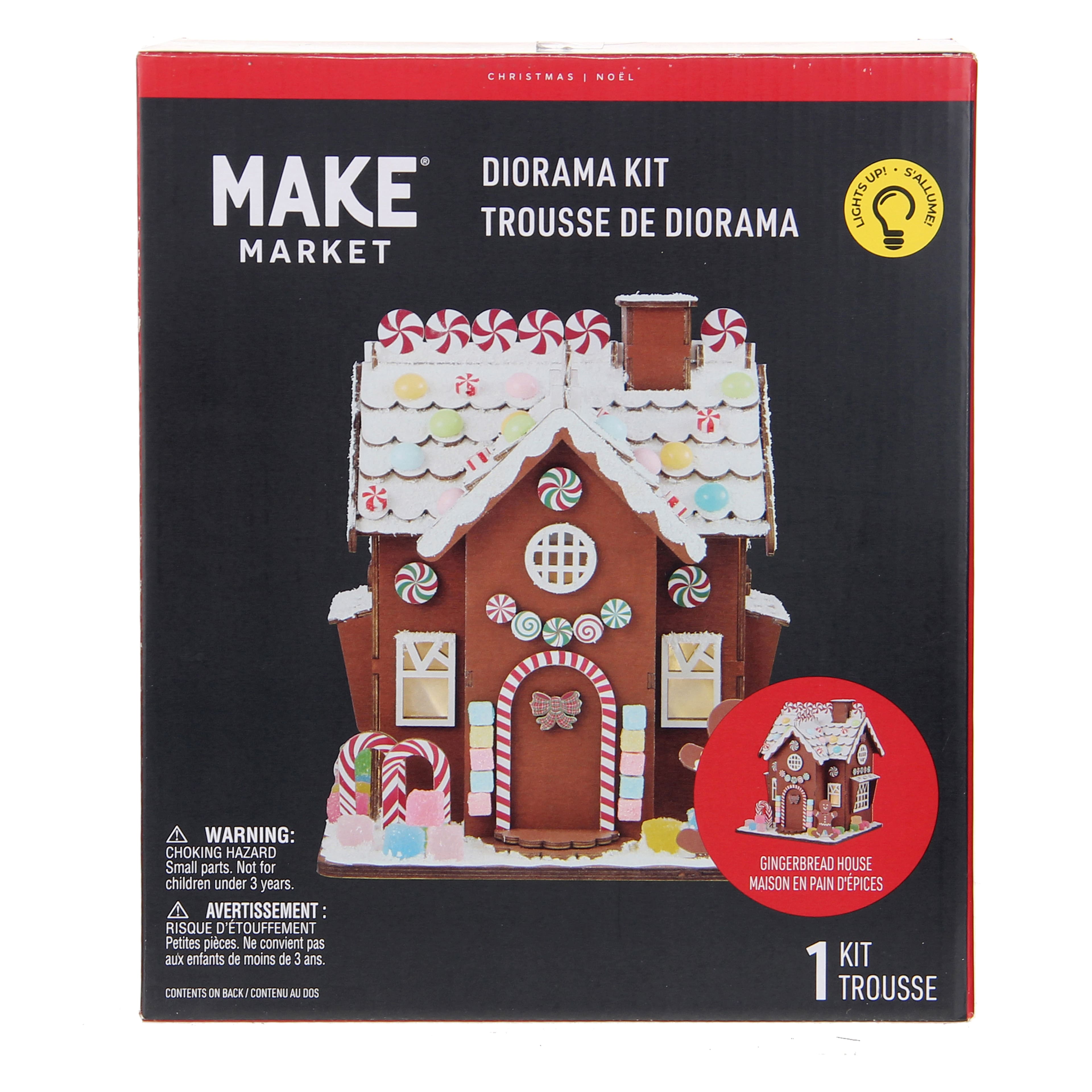 Gingerbread House Diorama Kit by Make Market&#xAE;