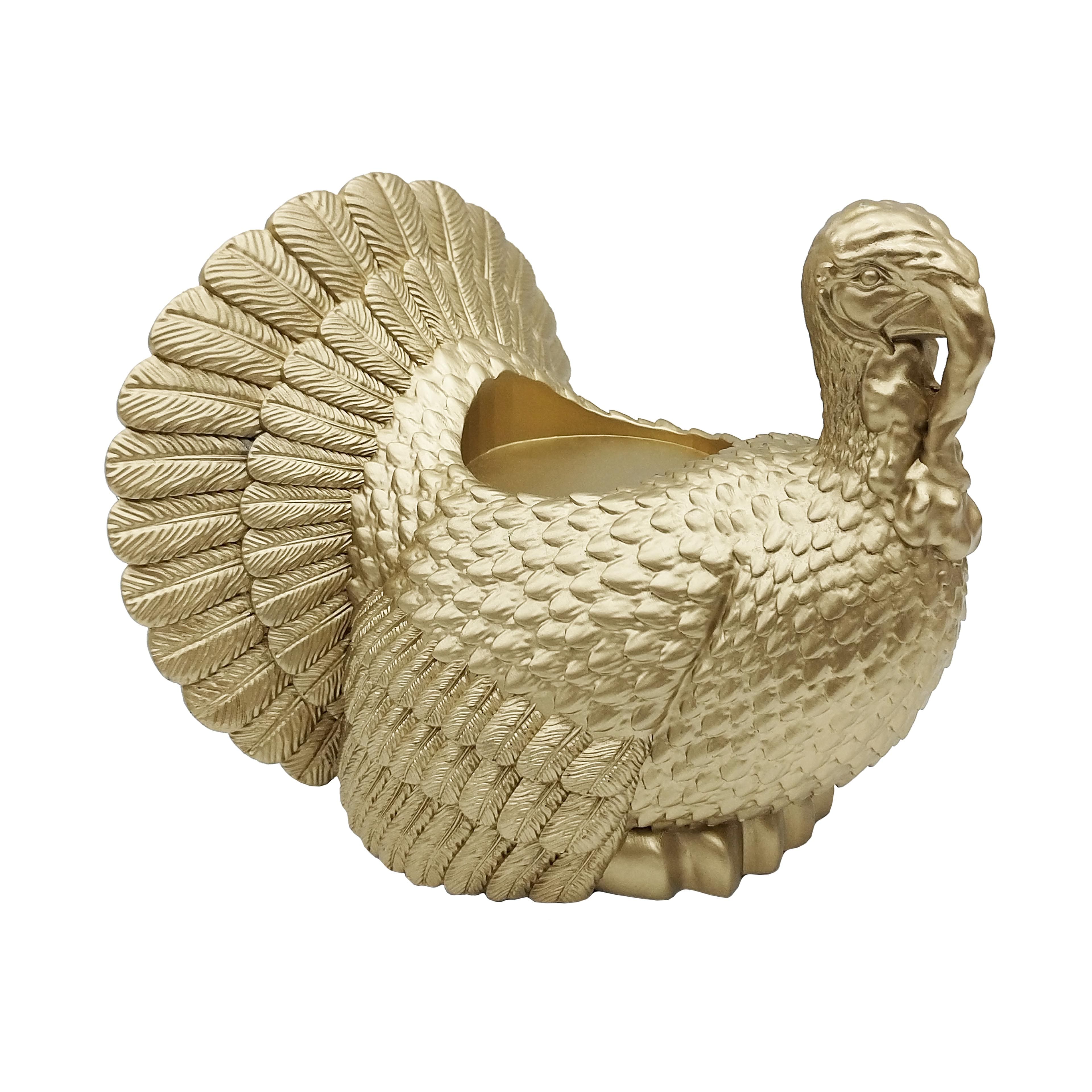 8.75&#x22; Turkey Pillar Candle Holder by Ashland&#xAE;