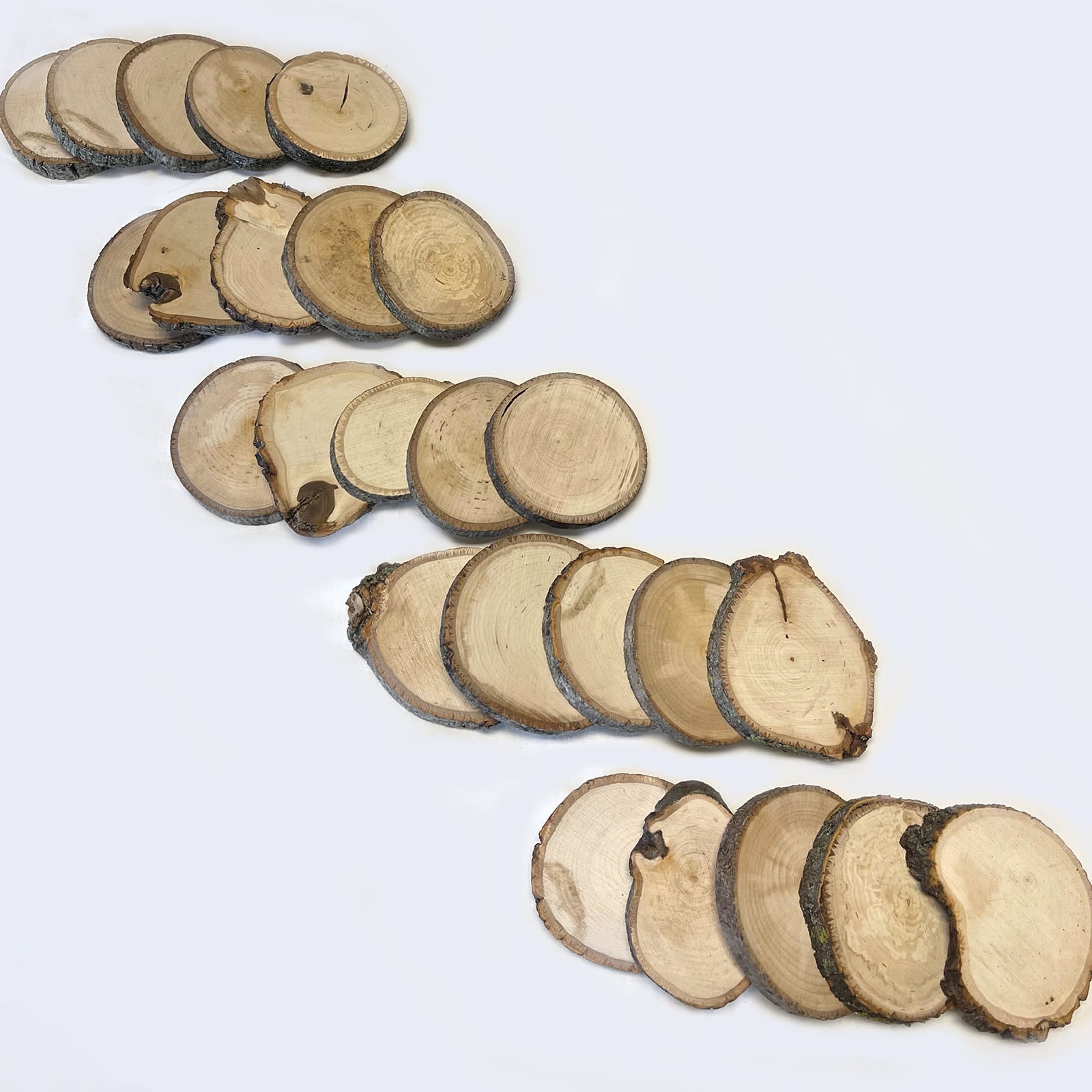 Wilson® Enterprises 25 Pack Basswood Coasters Seconds