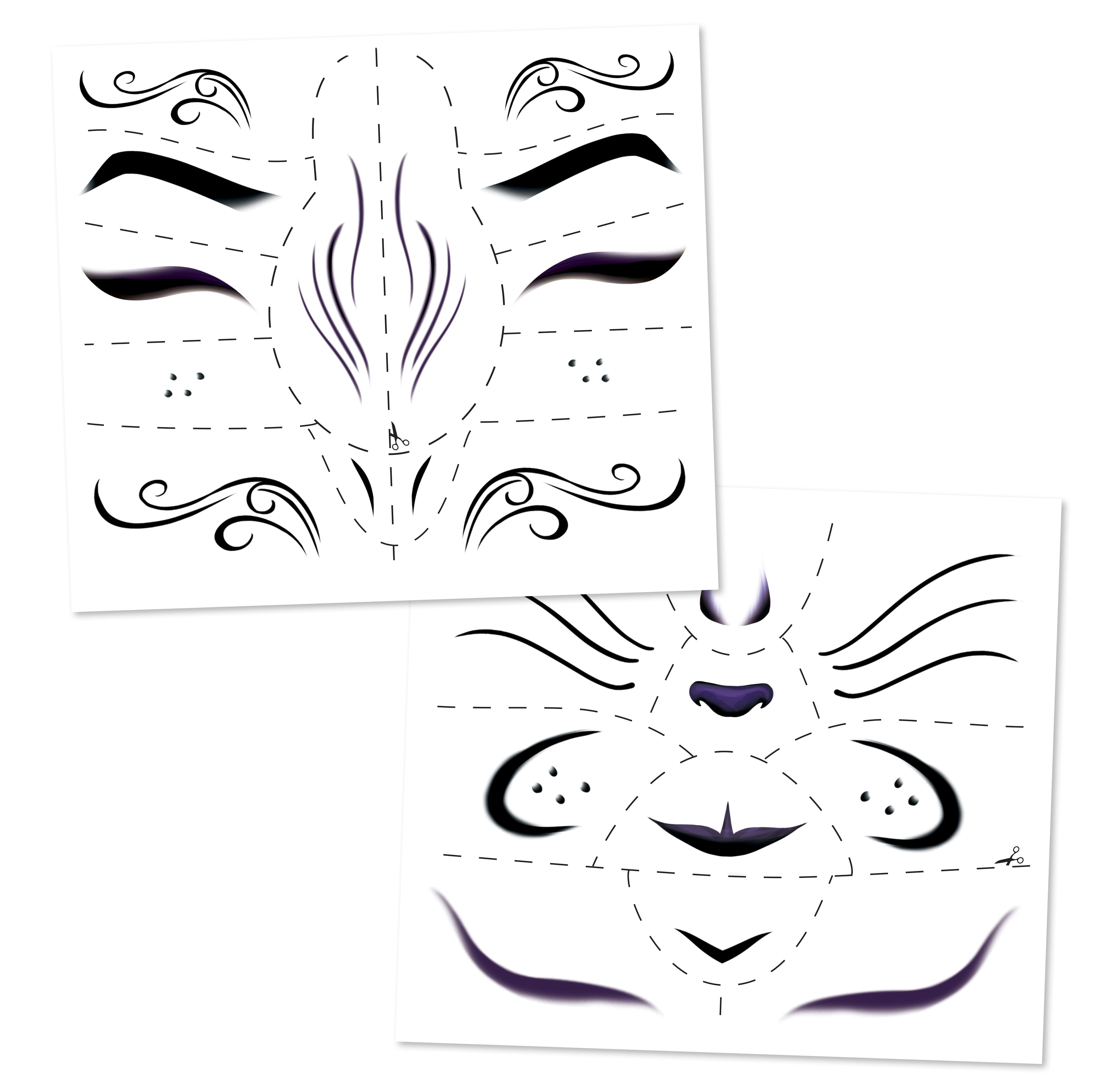Savvi Cat Costume Tattoos