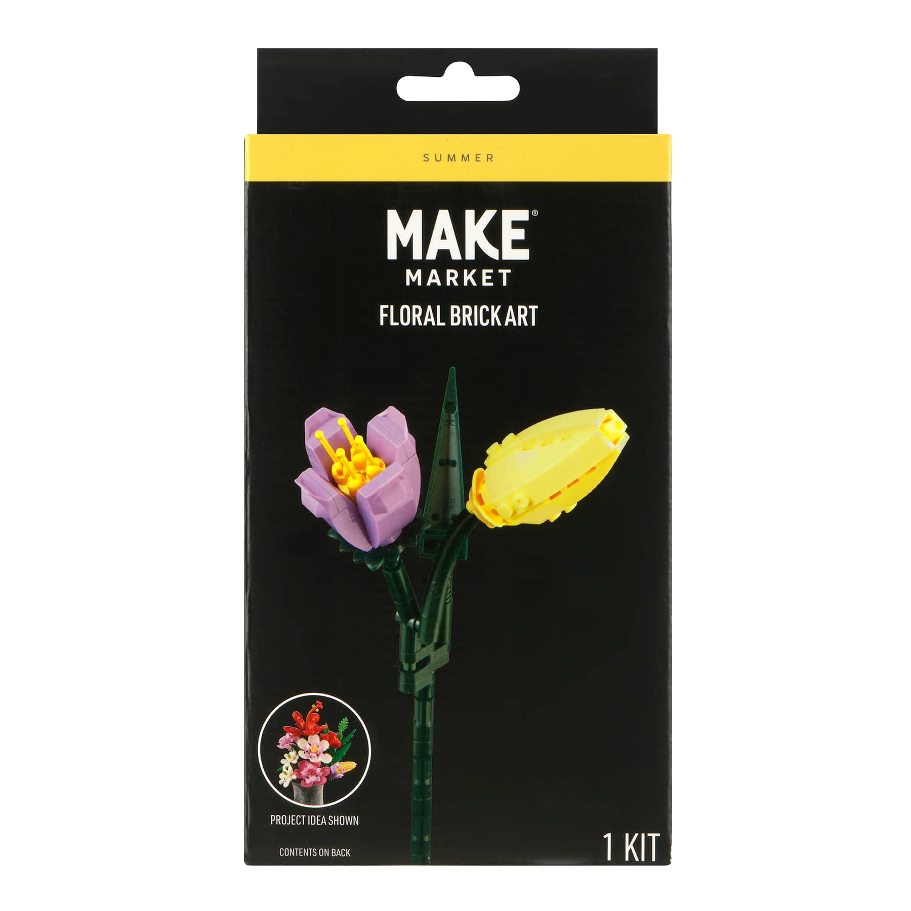 Tulip Floral Brick Art Kit by Make Market&#xAE;