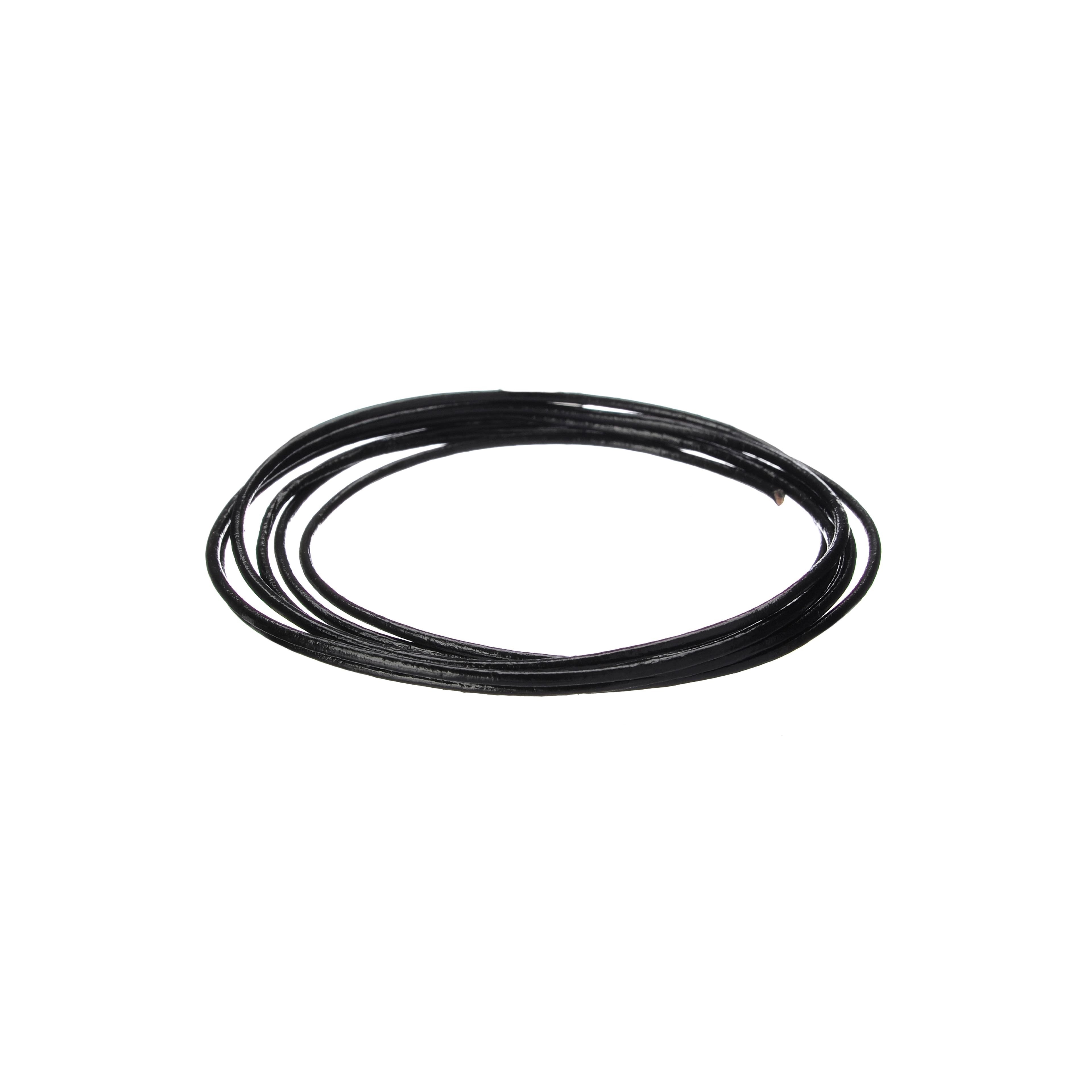 Corde ronde en cuir de Bead Landing