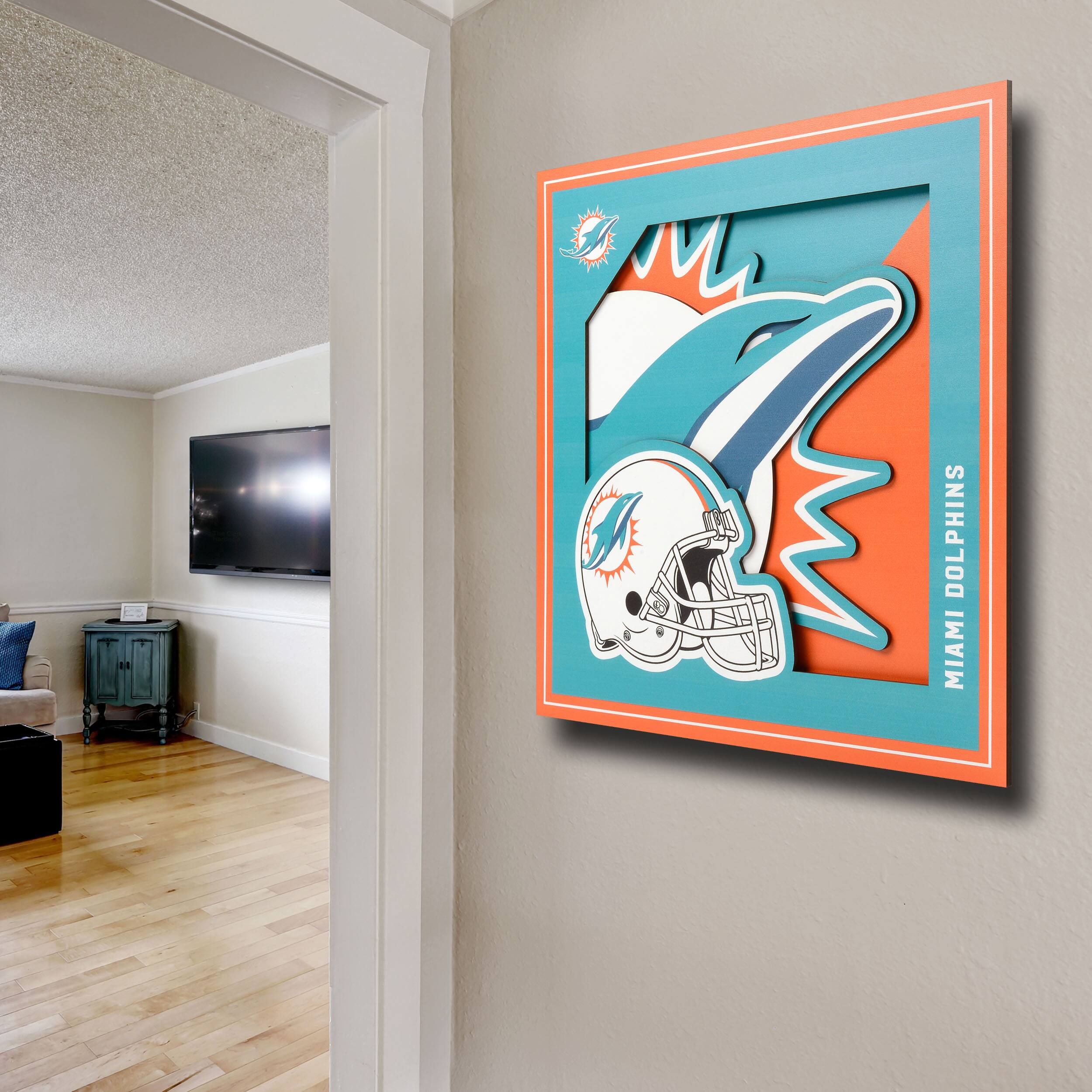 NFL 3D Logo Series Wall Art